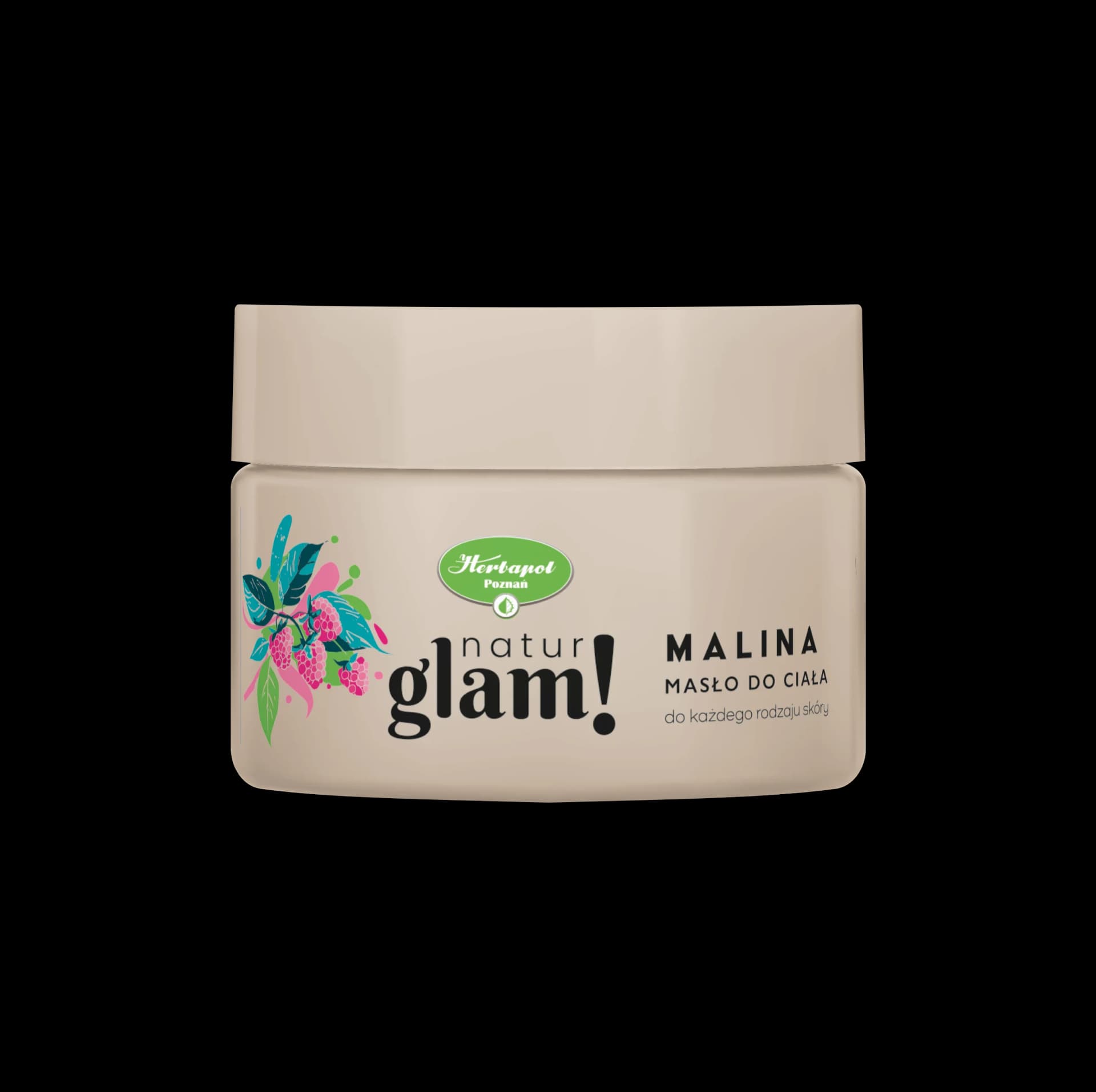 Natur Glam! Malina Masło do ciała nawilżające 300 ml