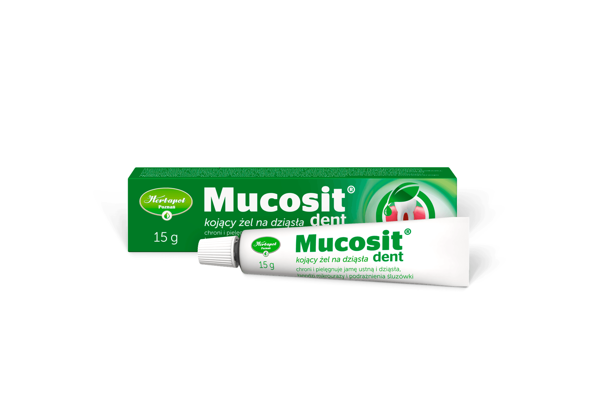 Mucodent Cold kojący żel na dziąsła 15 g