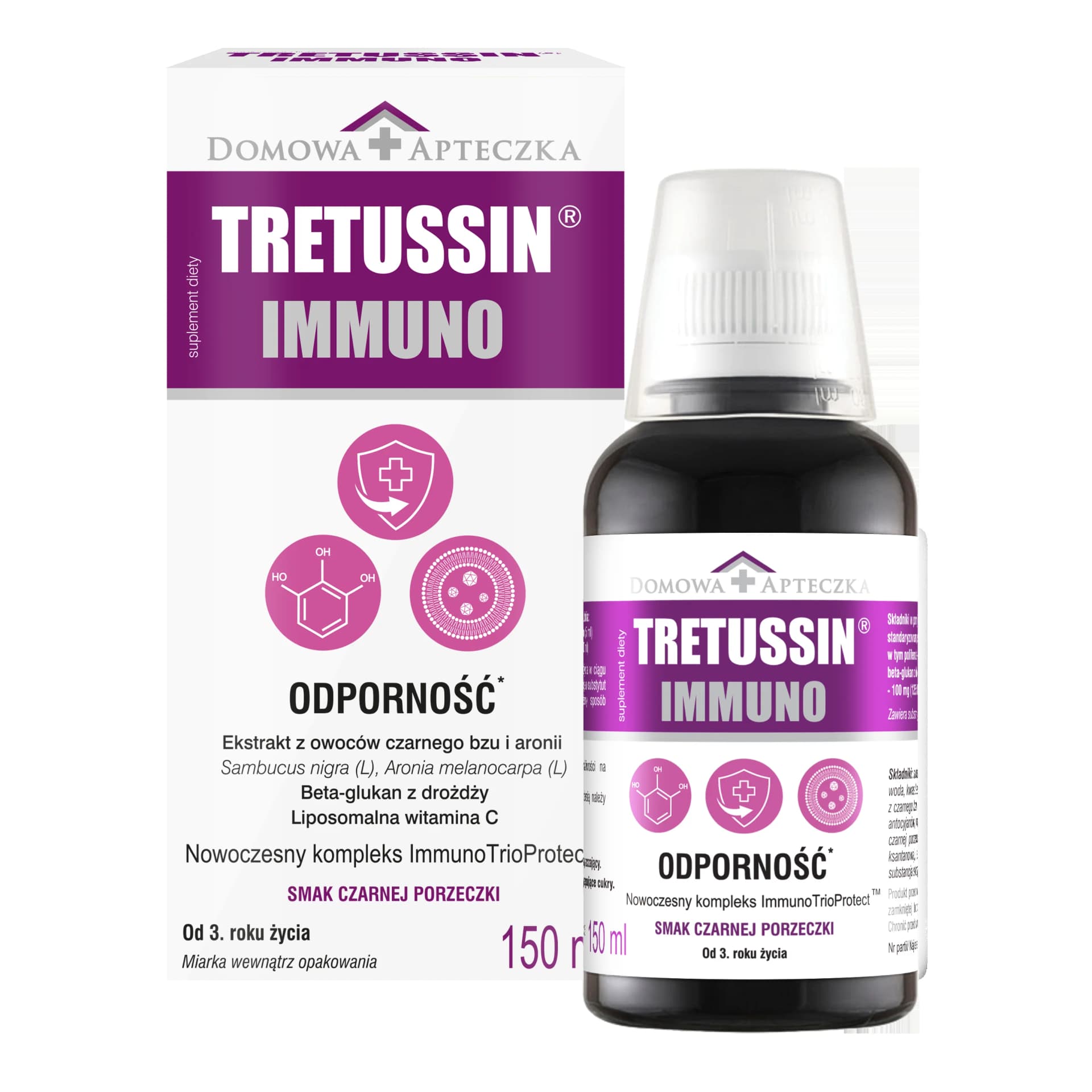 Tretussin Immuno płyn 150 ml