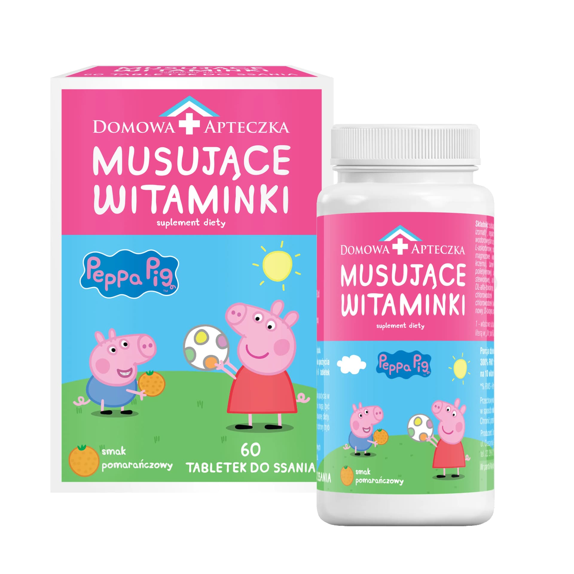 Musujące Witaminki 60 tabletek do ssania