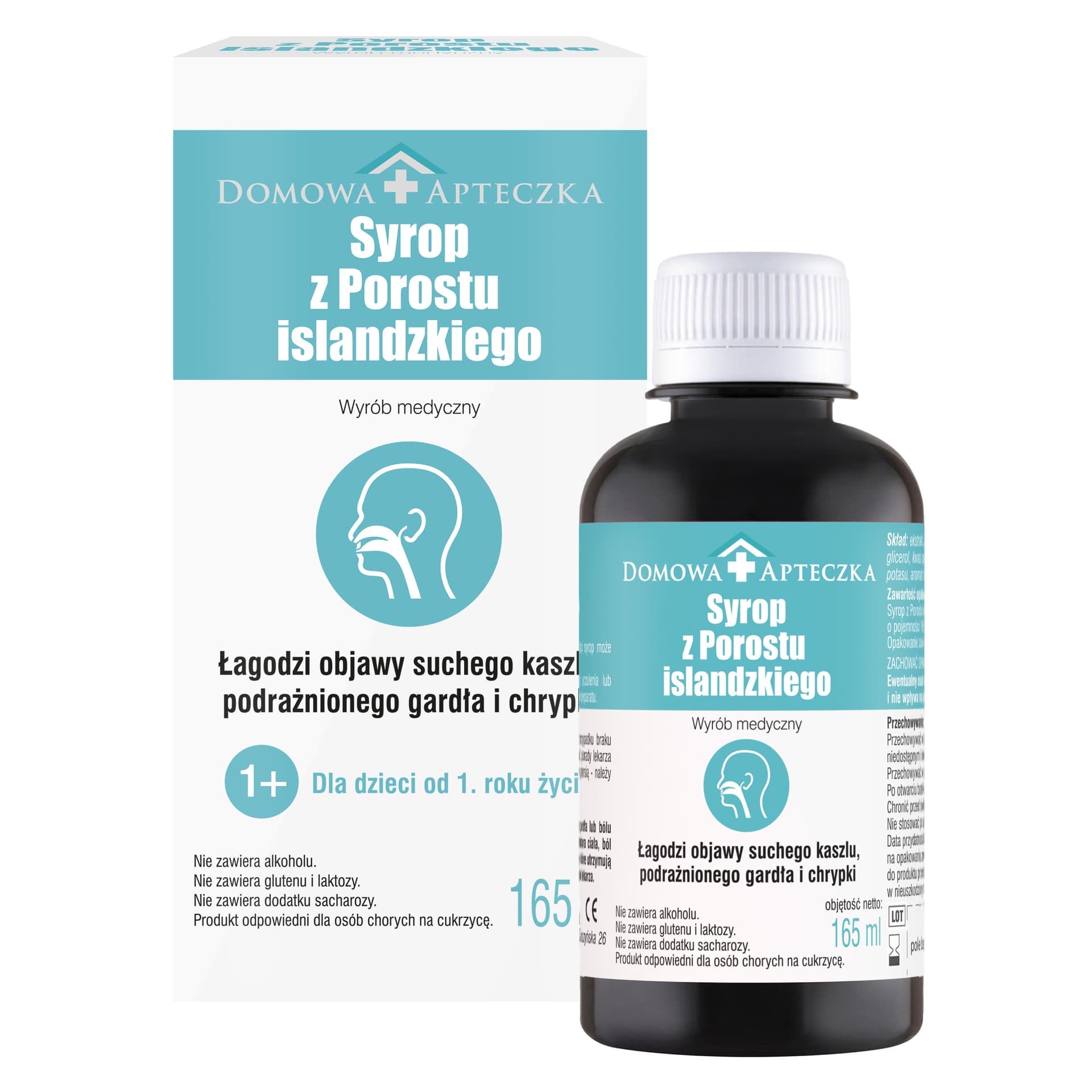 Syrop z porostu isladzkiego 165 ml