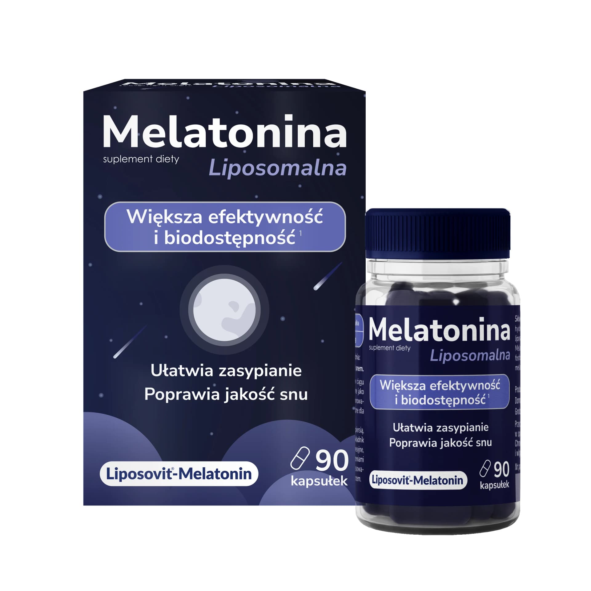 Melatonina Liposomalna 90 kapsułek