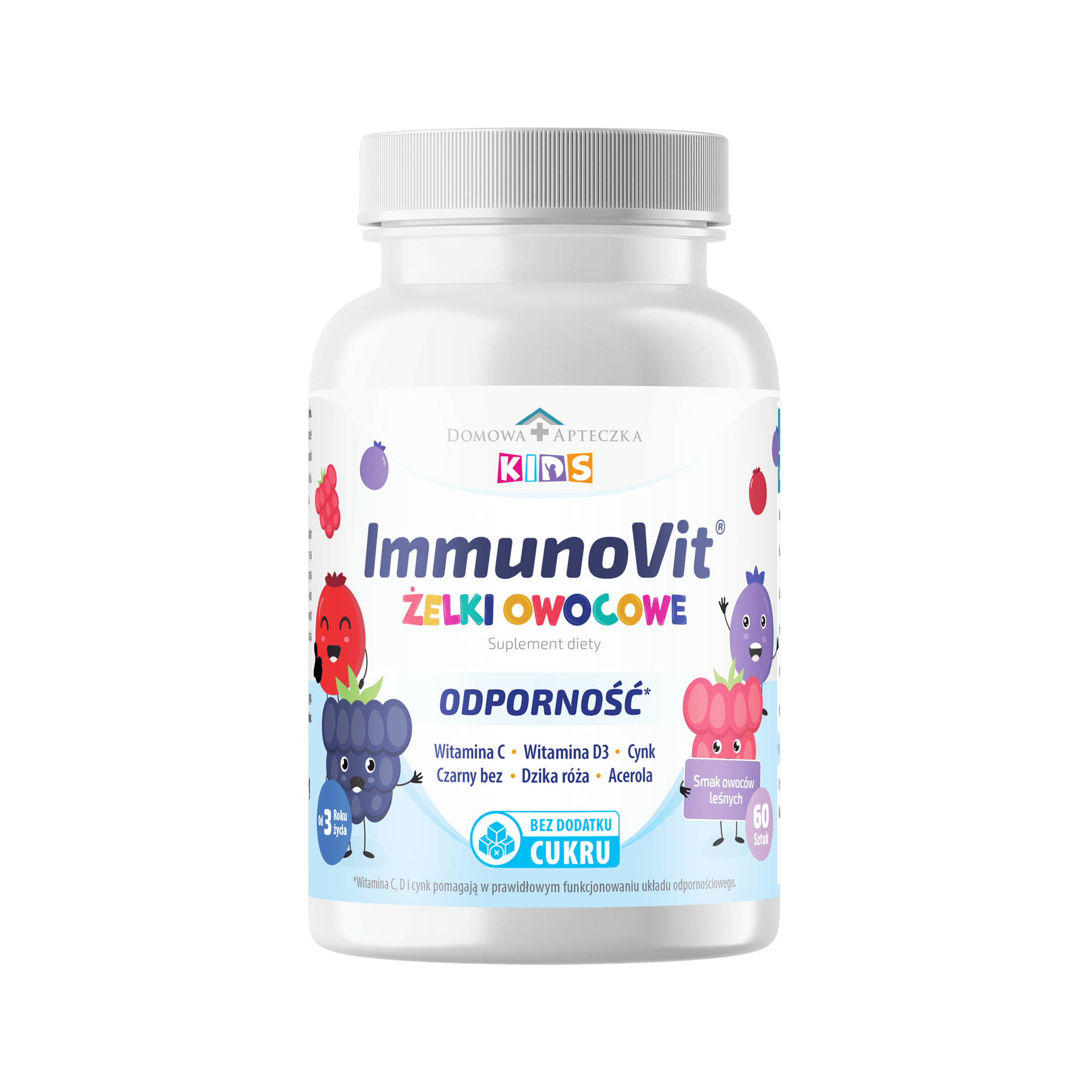 Immunovit Odporność żelki owocowe 60 szt.