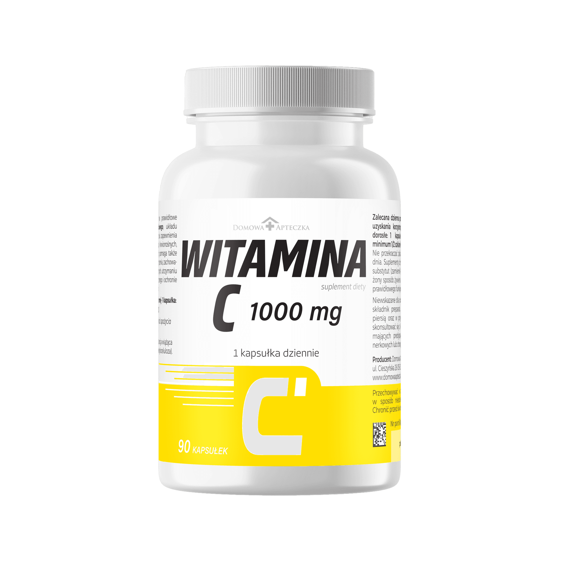 Domowa Apteczka Witamina C 1000 mg 90 kapsulek