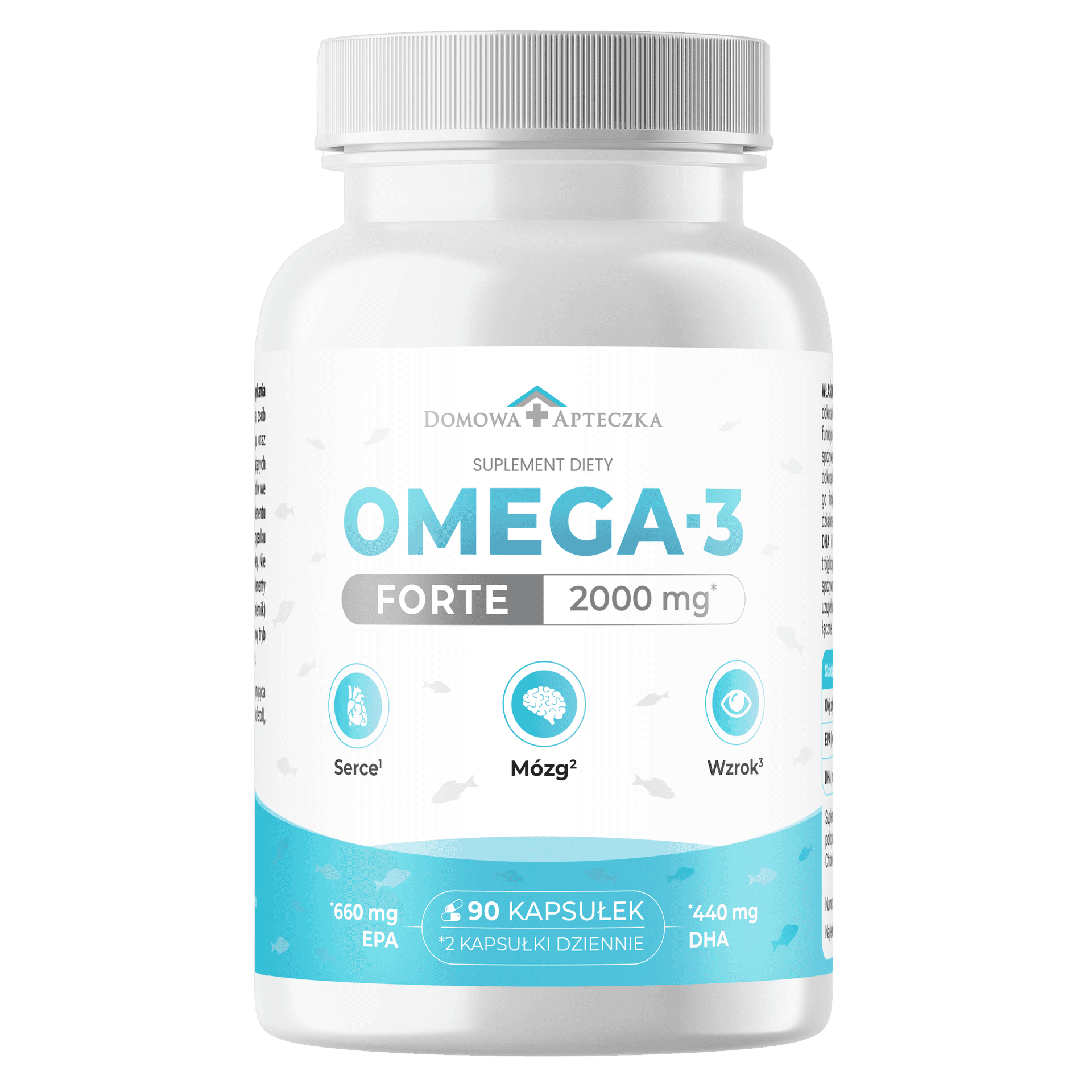 Domowa Apteczka Omega 3 Forte 90 kapsulek