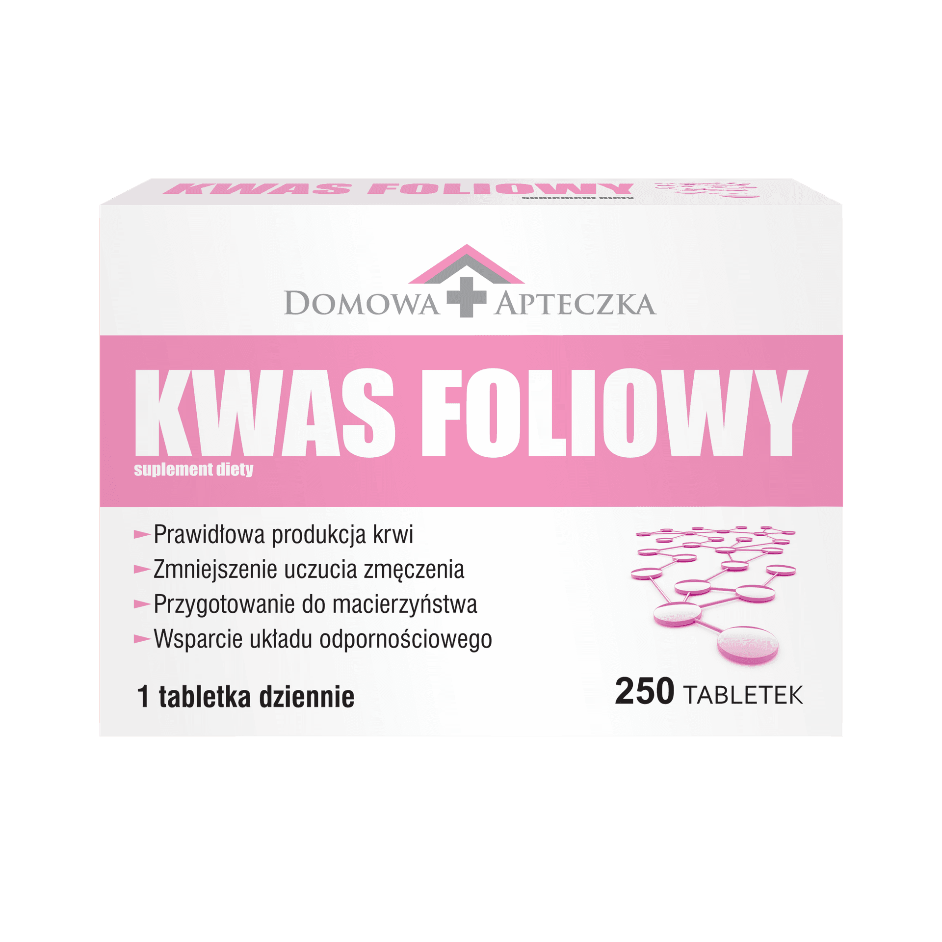 Kwas Foliowy 250 tabletek