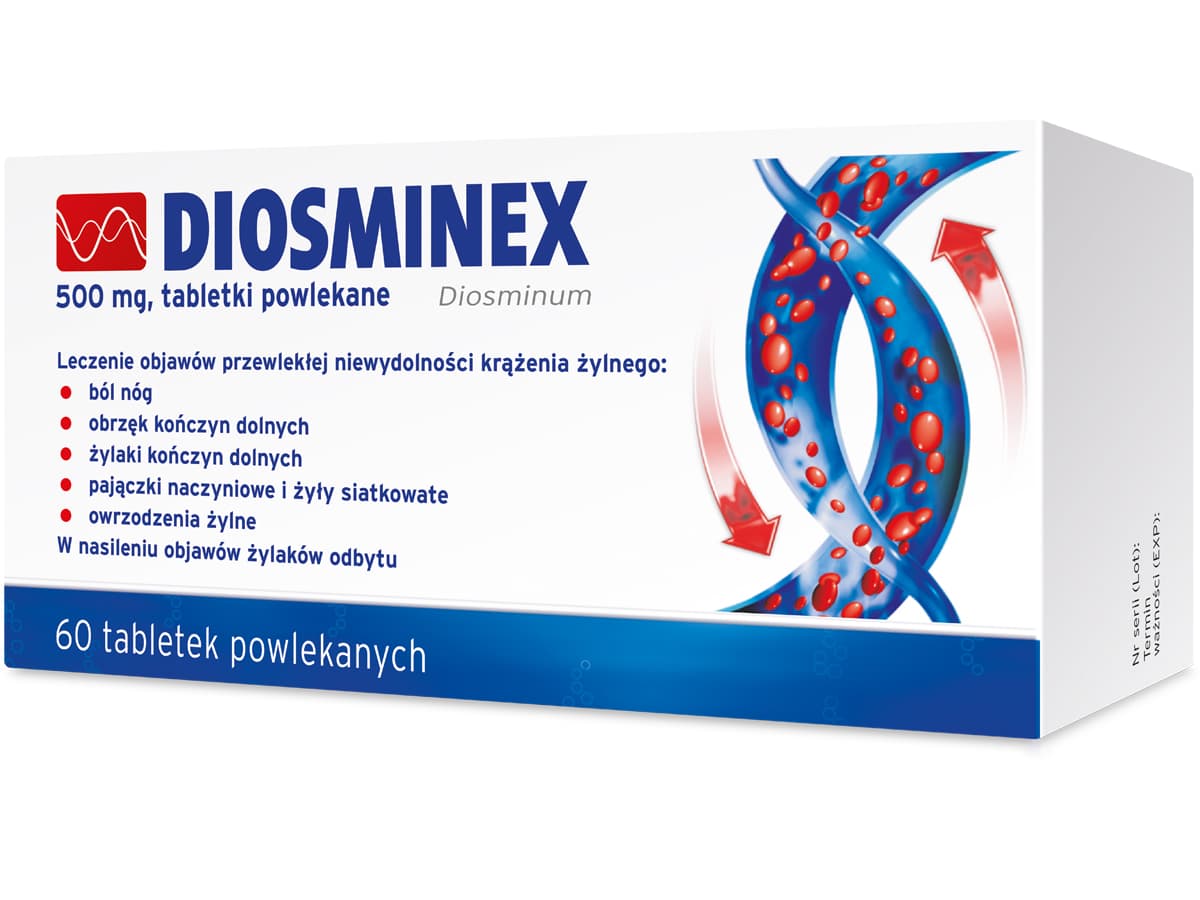 Diosminex 60 tabletek