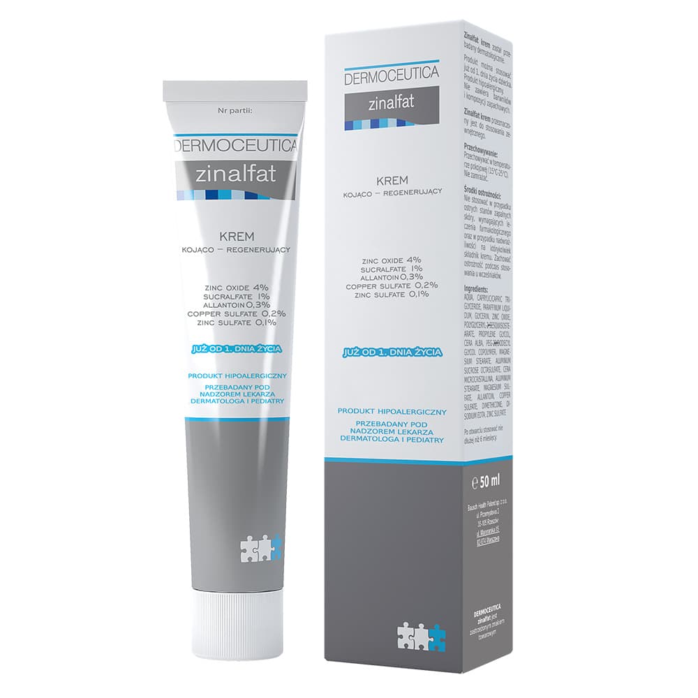 Zinalfat Krem kojąco-regenerujący 50ml