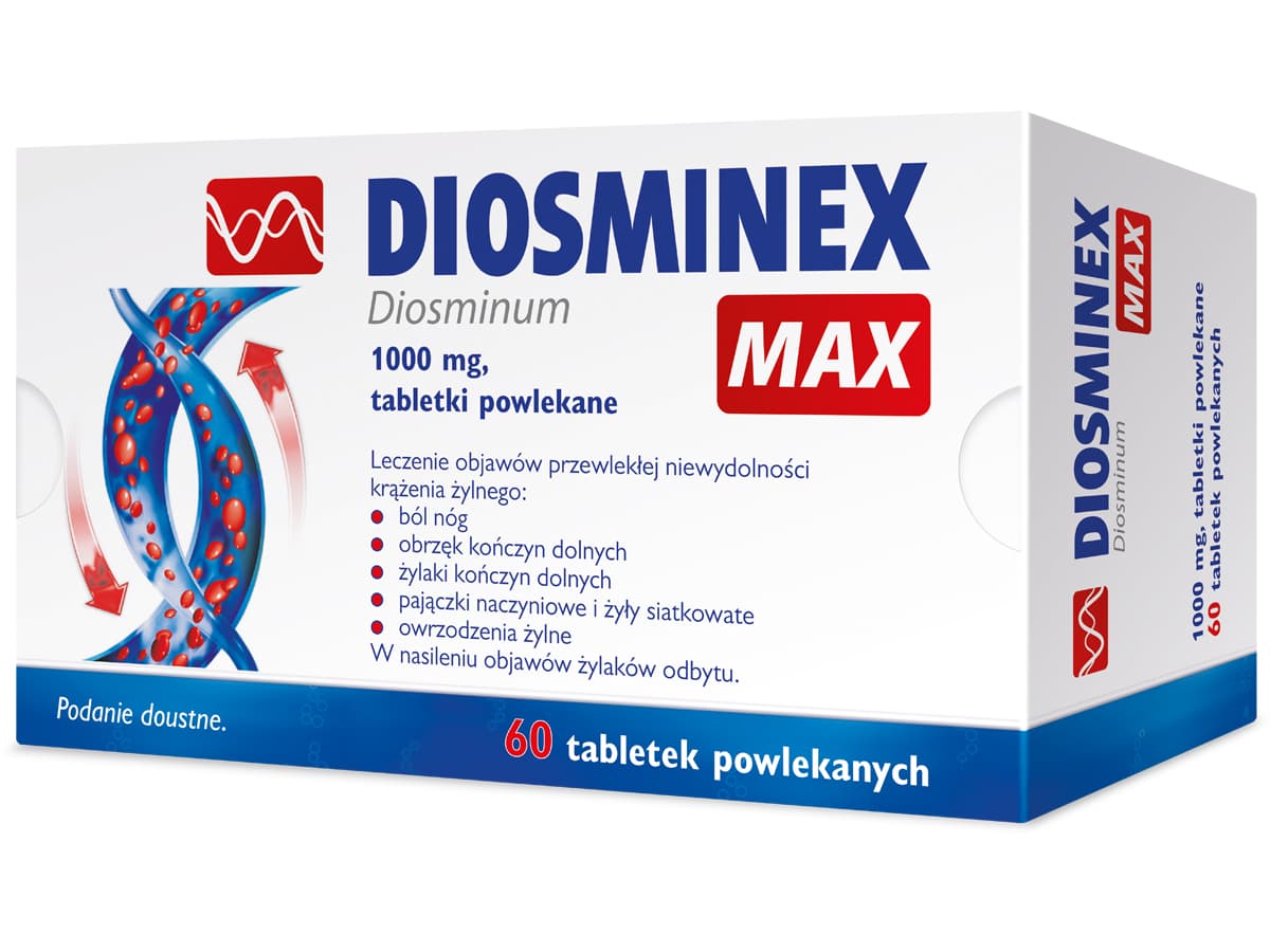 Diosminex Max 60 tabletek