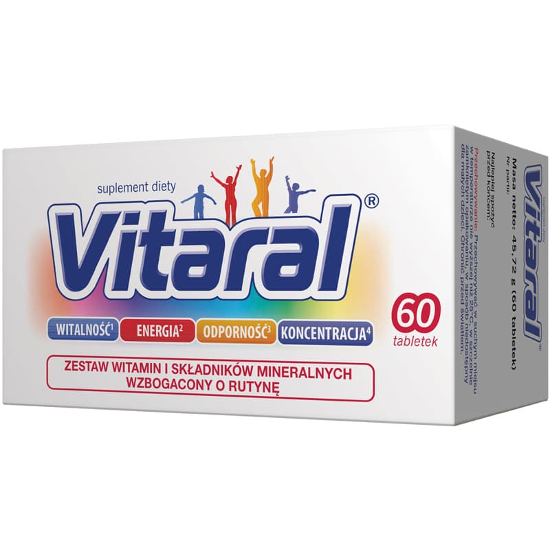 Vitaral 60 tabletek drażowanych
