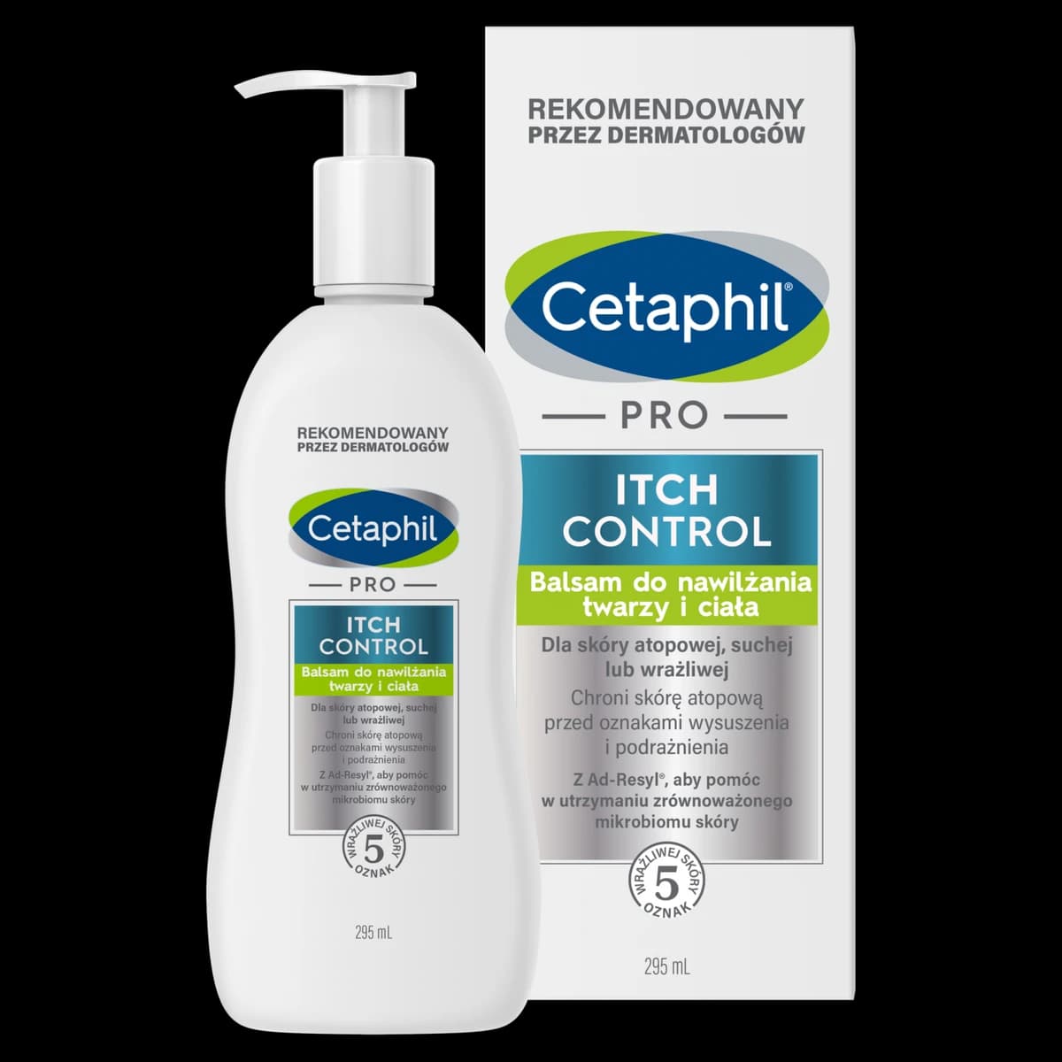 Cetaphil Pro Itch Control balsam do nawilżania twarzy i ciała 295 ml