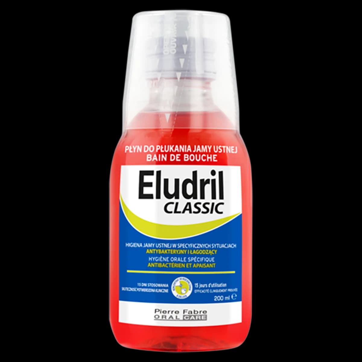 Eludril Classic Płyn 200 ml