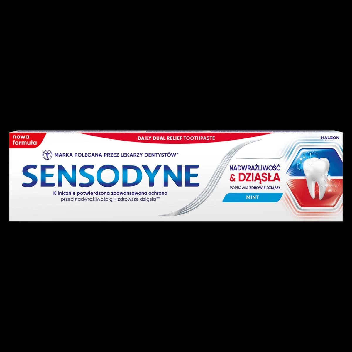 Sensodyne Mint Pasta do zębów z fluorkiem nadwrażliwość & dziąsła 75 ml
