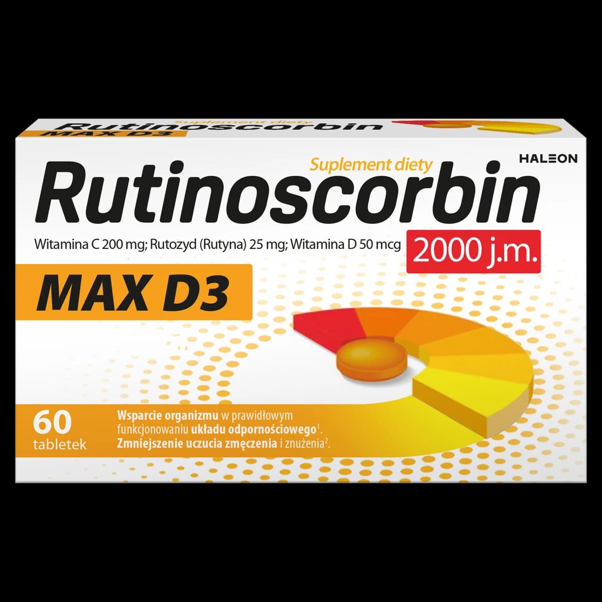 Rutinoscorbin Max D3 60 tabletek
