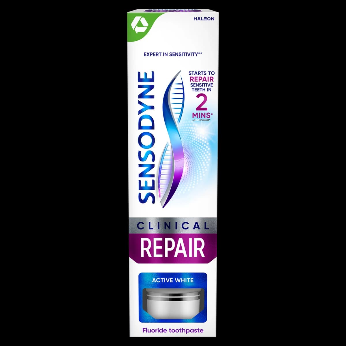 Sensodyne Clinical Repair Active White Pasta do zębów z fluorkiem 75 ml