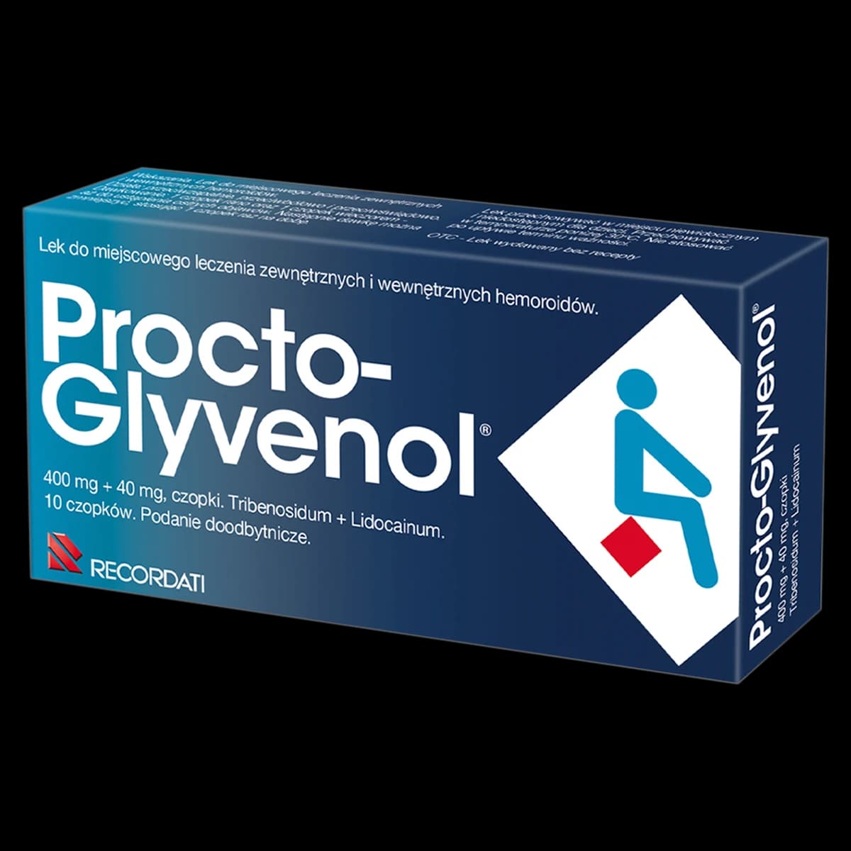 Procto-Glyvenol 10 czopków doodbytniczych
