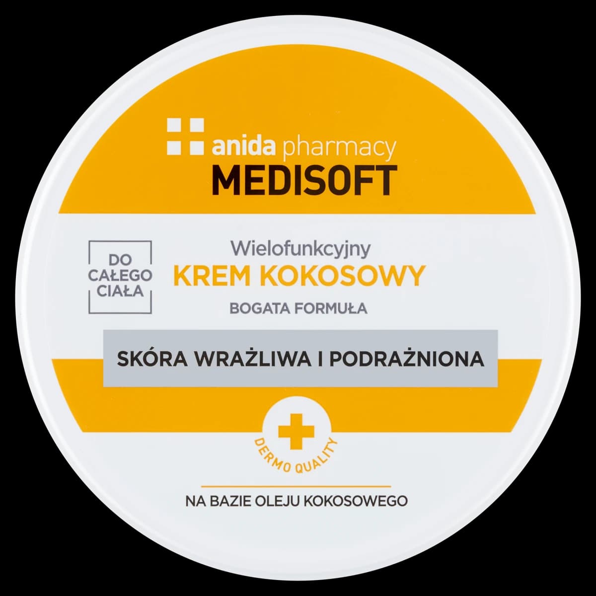 Anida Pharmacy Medisoft Wielofunkcyjny krem kokosowy 125 ml