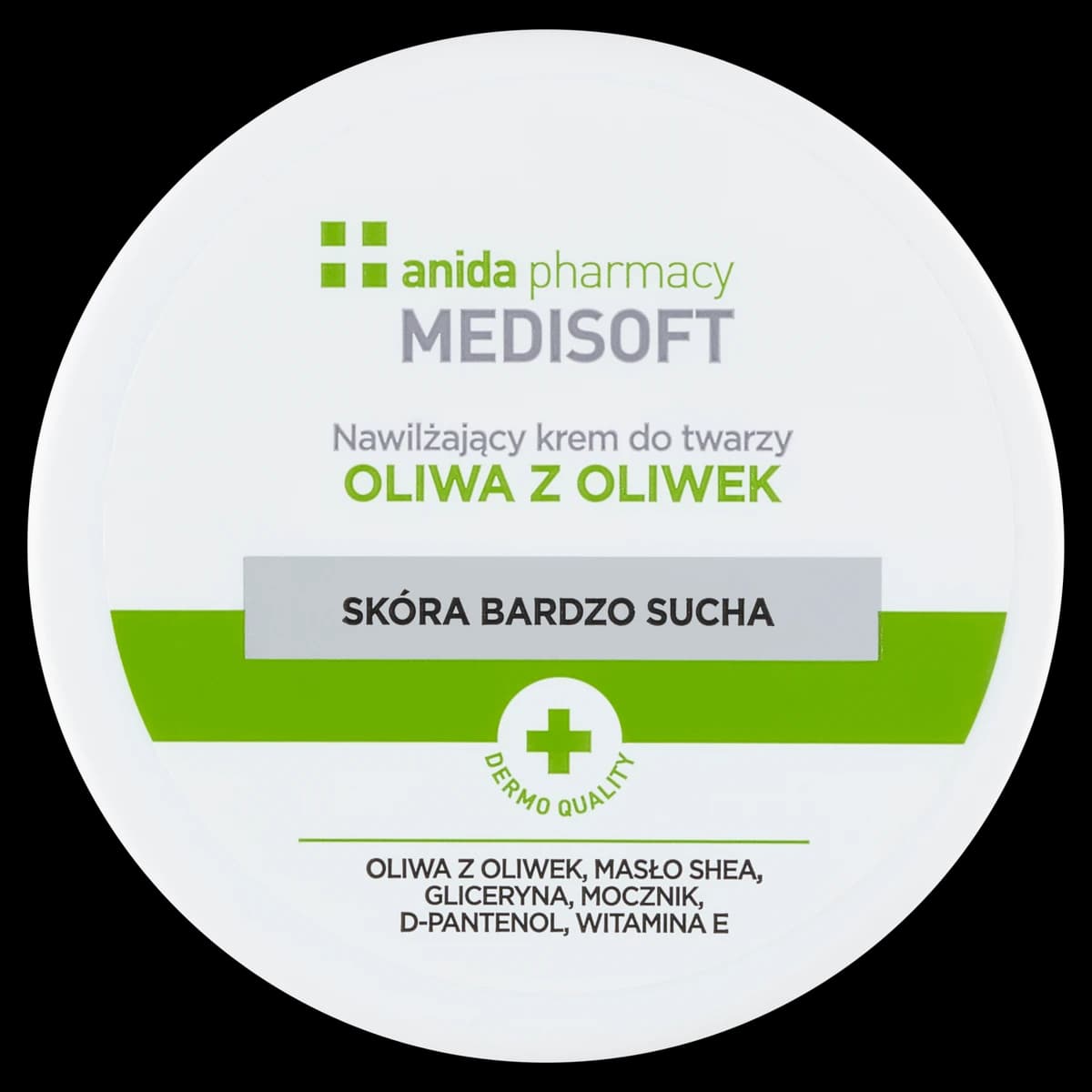 Anida Pharmacy Medisoft nawilżający krem do twarzy oliwa z oliwek 100 ml