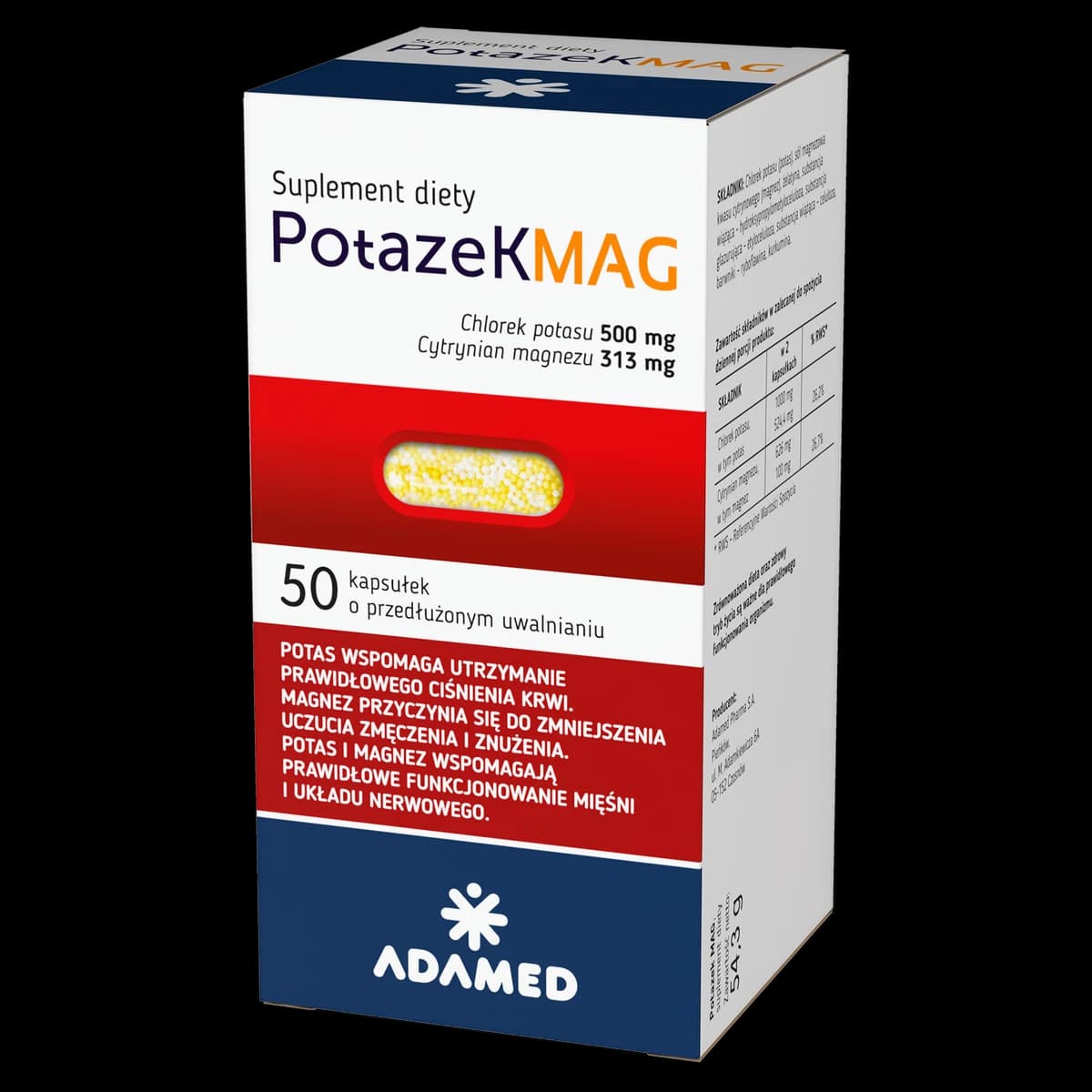 Potazek Mag 50 kapsułek