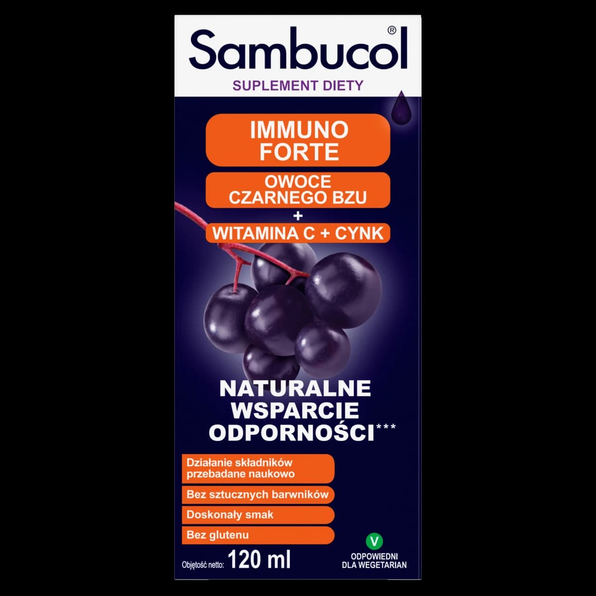 Sambucol Immuno Forte płyn 120 ml