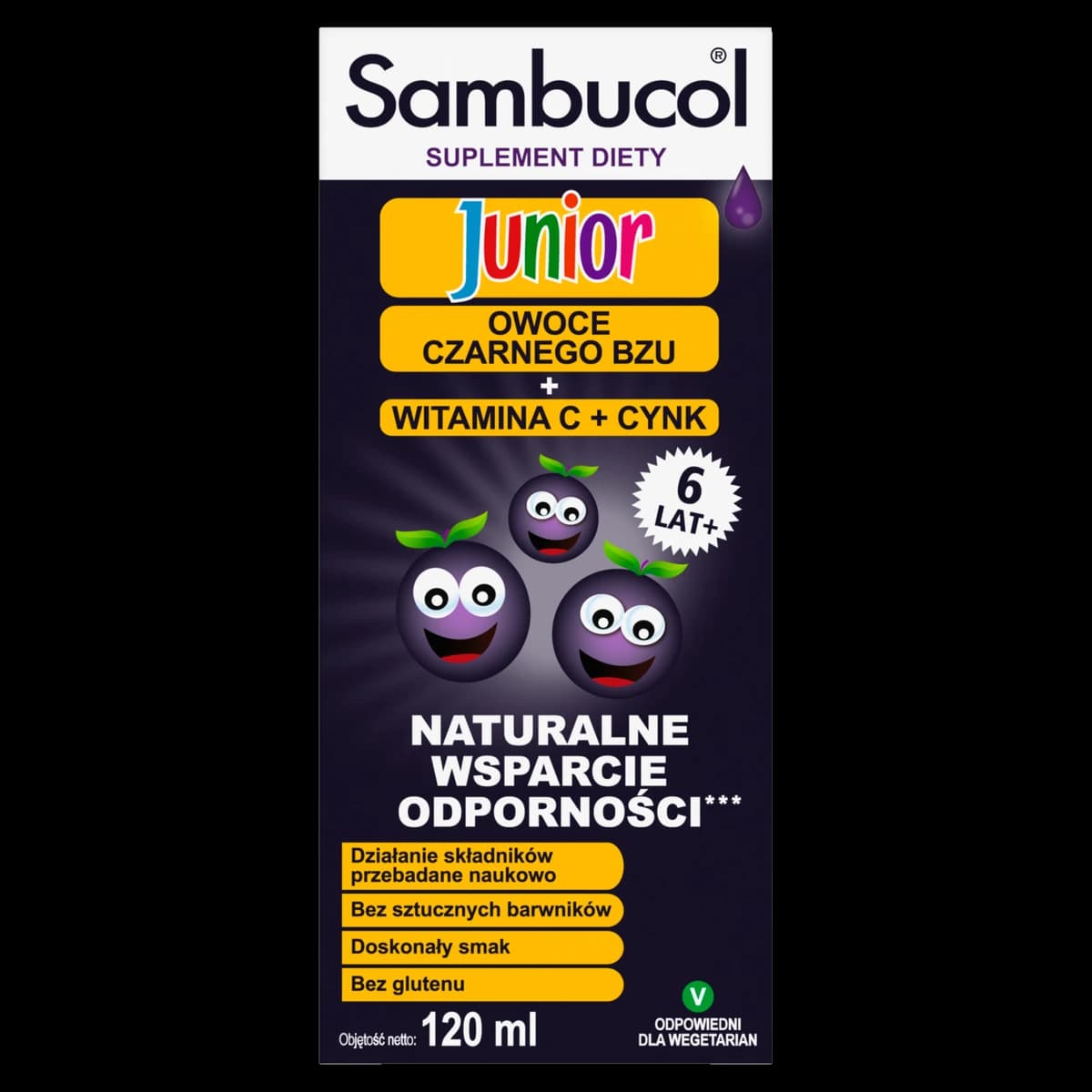 Sambucol Junior płyn 120 ml