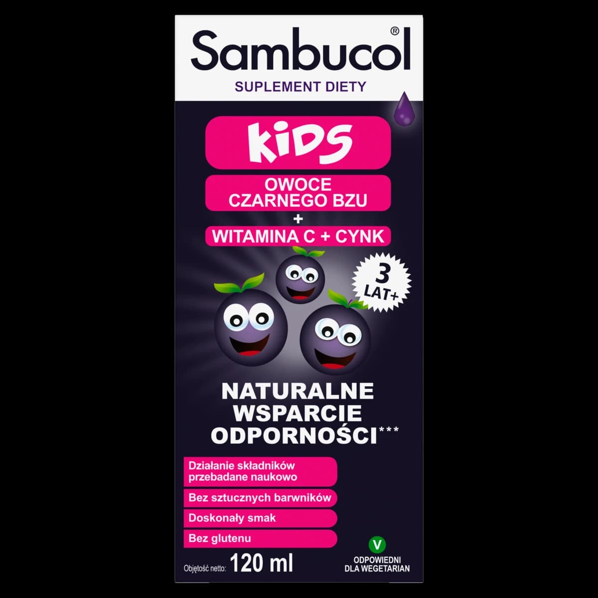Sambucol Kids płyn 120 ml