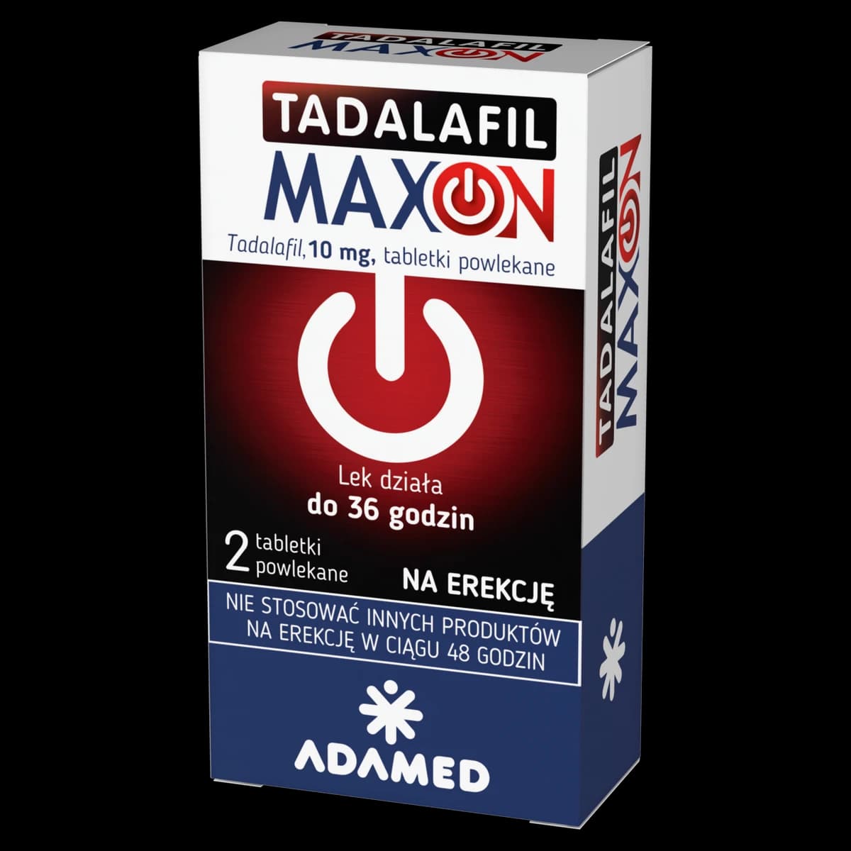 TADALAFIL MAXON 2 tabletki