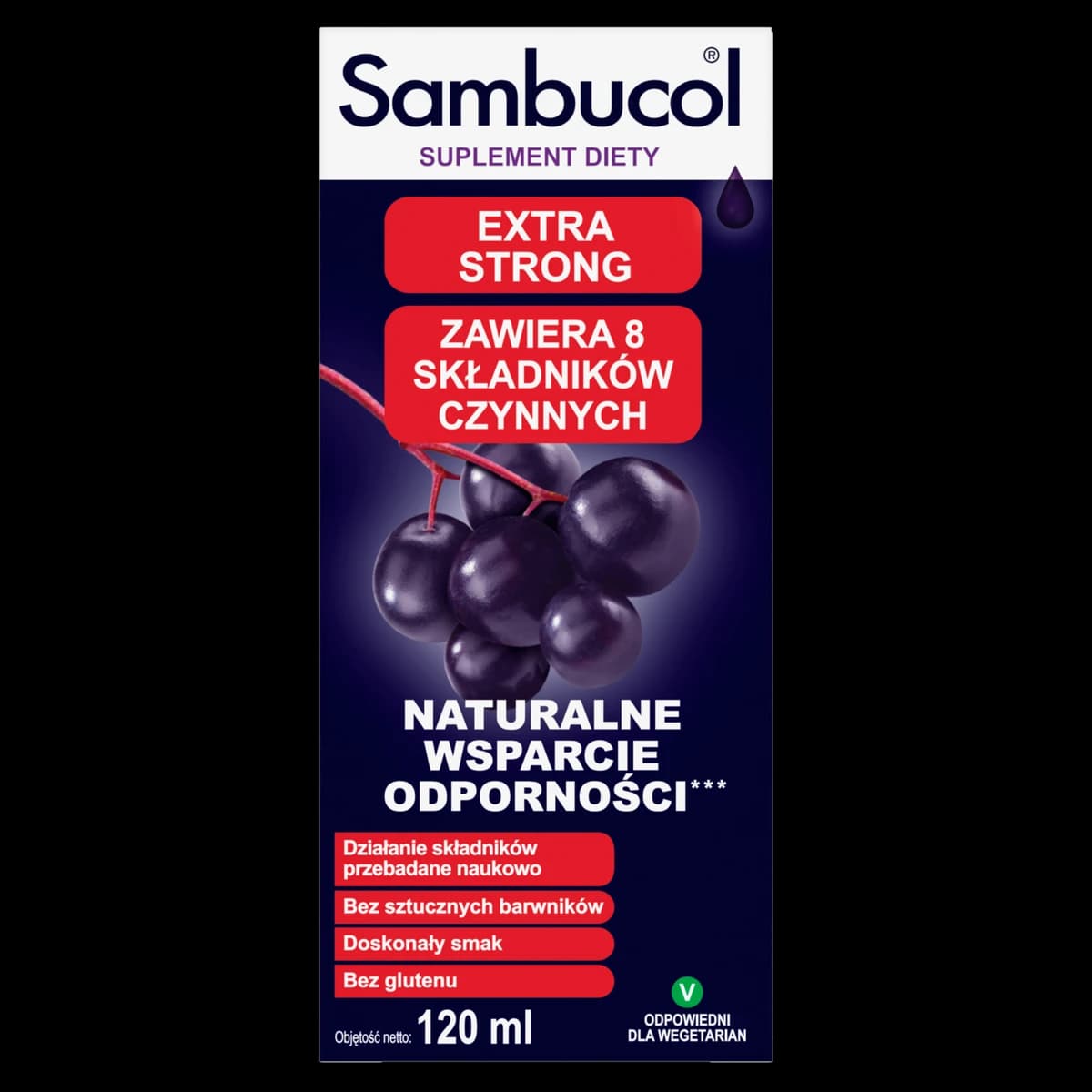 Sambucol Extra Strong płyn 120 ml