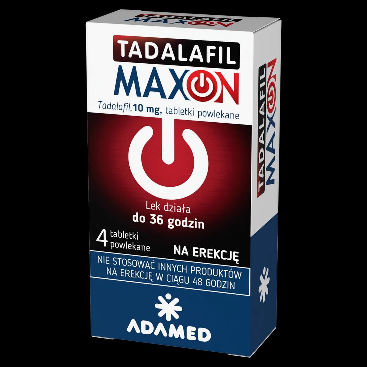 TADALAFIL MAXON 4 tabletki