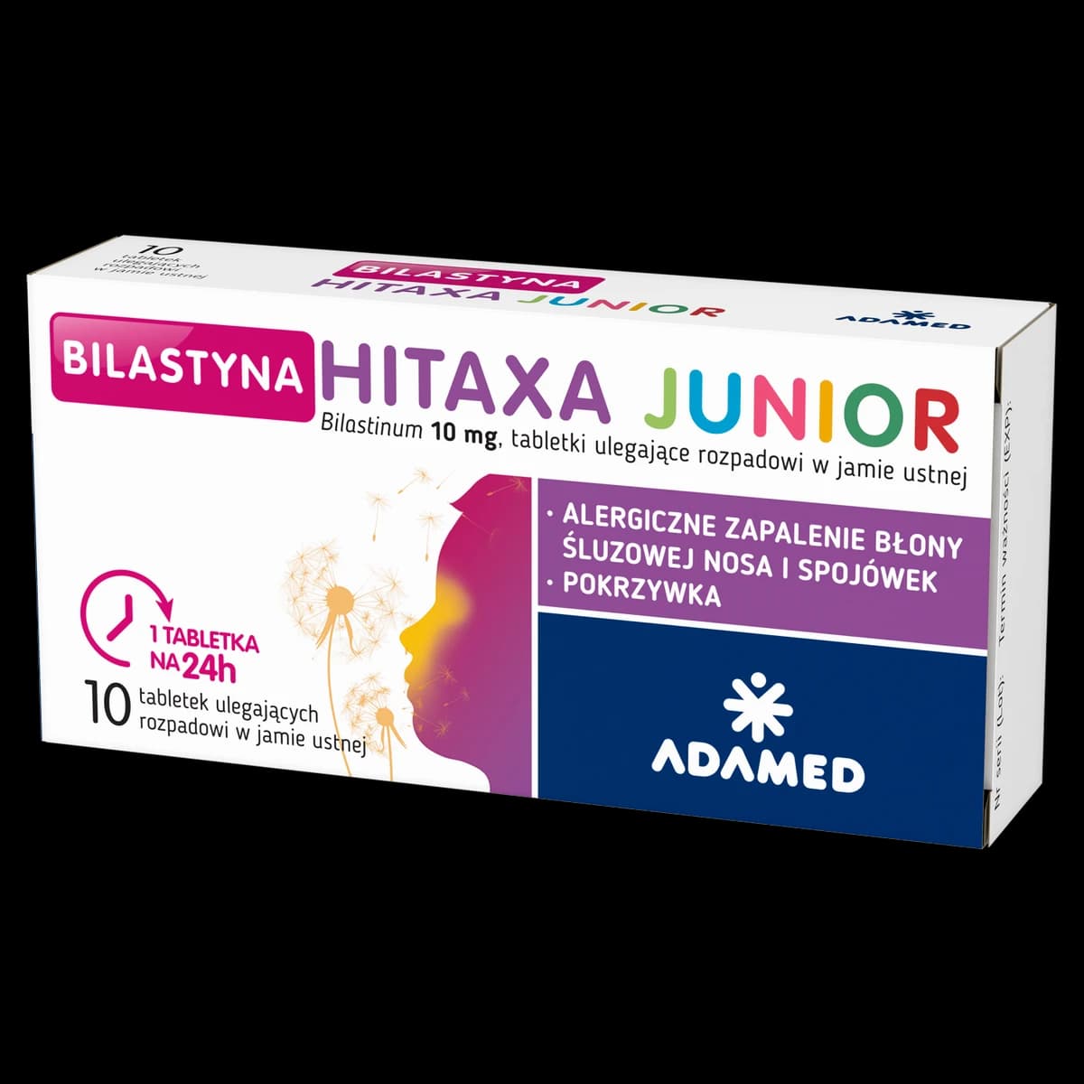 Bilastyna Hitaxa Junior 10 tabletek