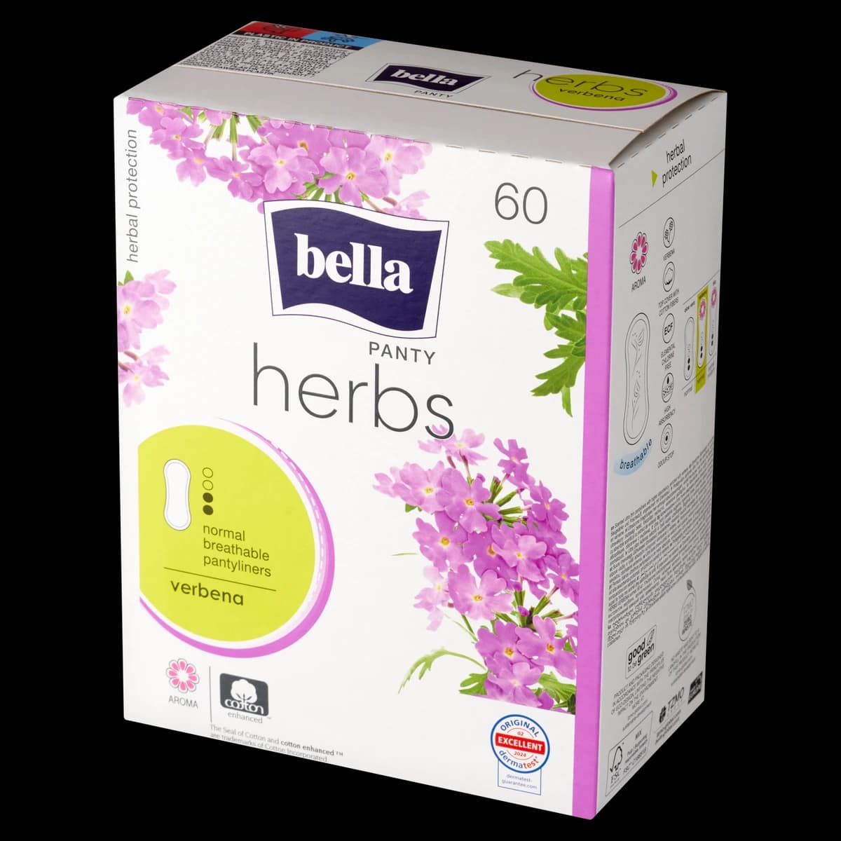 Bella Panty Herbs Verbena wkładki higieniczne 60 szt.