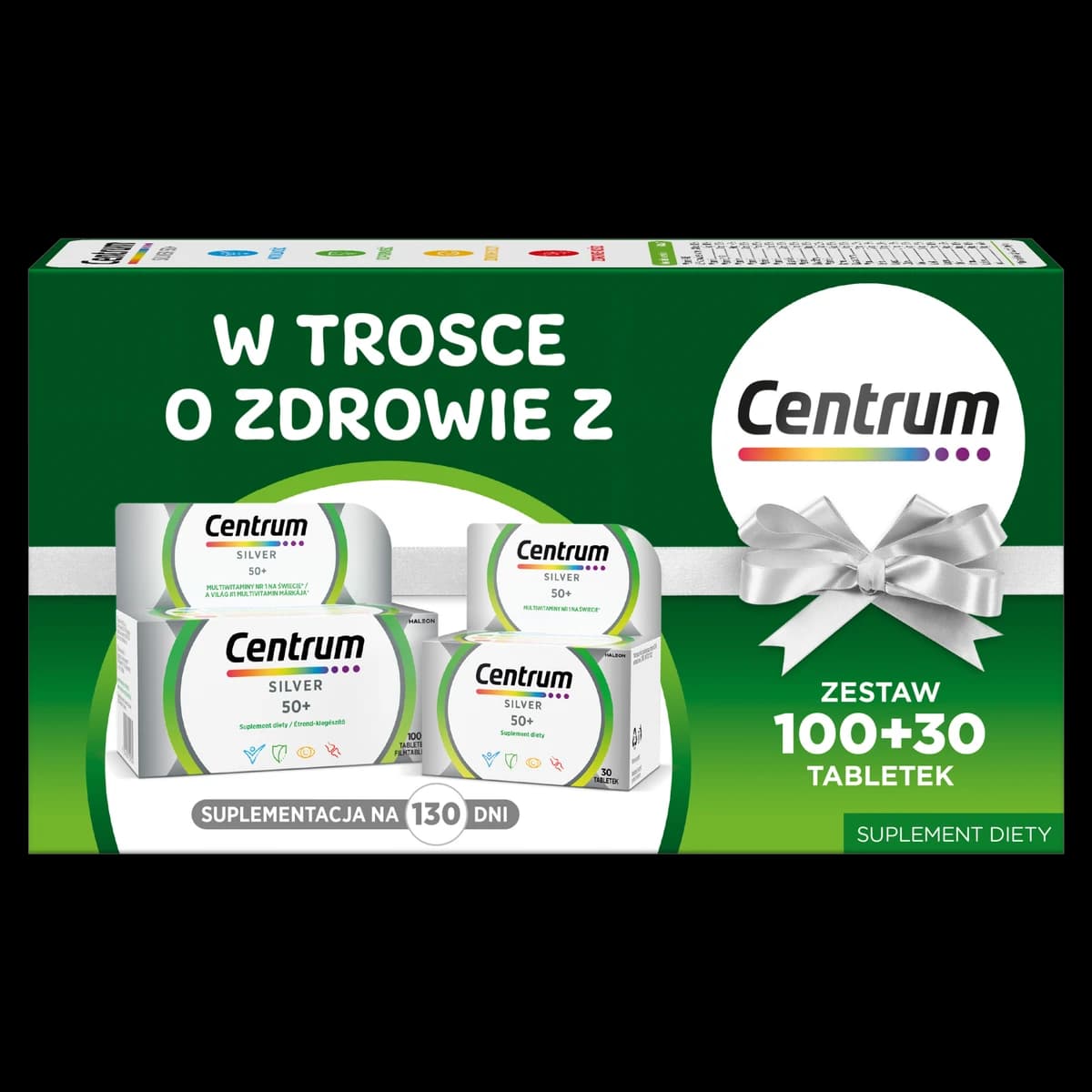 Centrum Silver 50+ zestaw 30 + 100 tabletek