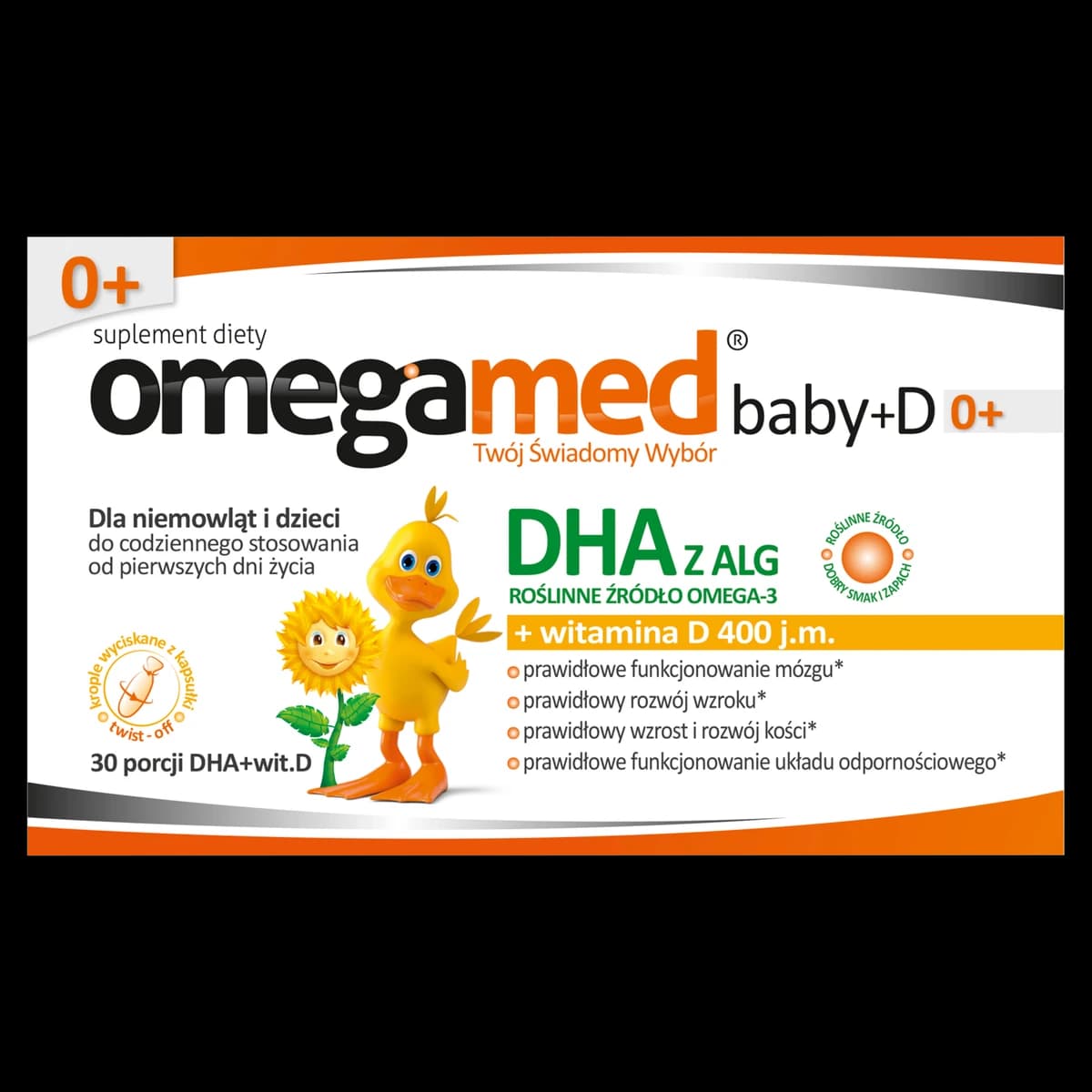 Omegamed Baby+D 0+ 30 kapsulek