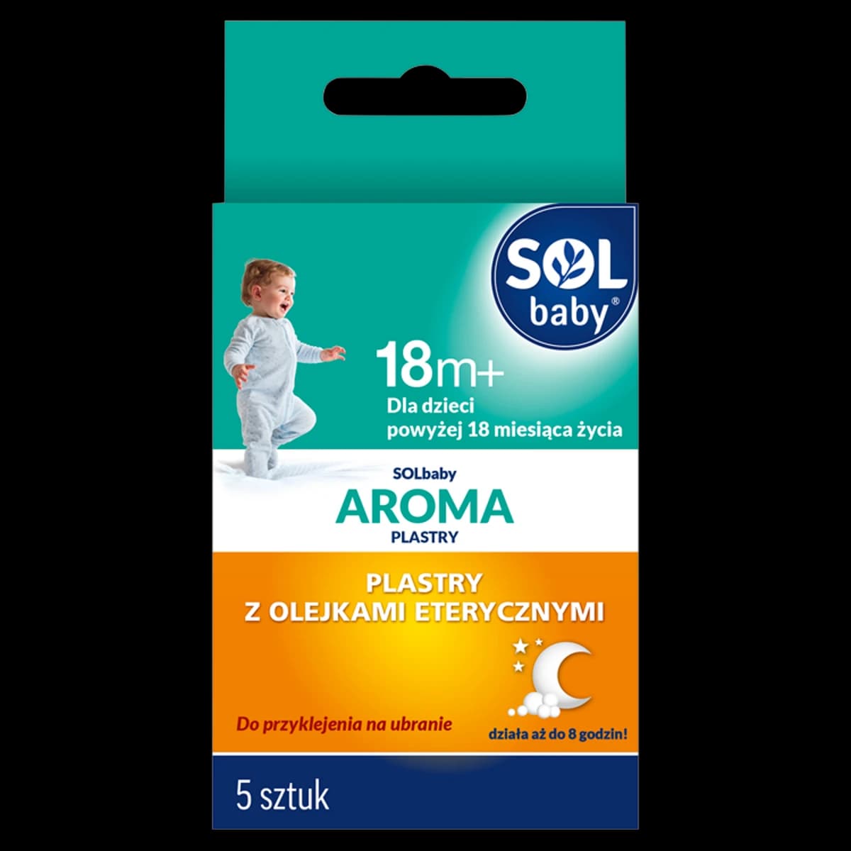 SOLbaby Aroma Plastry z olejkami eterycznymi 5 sztuk