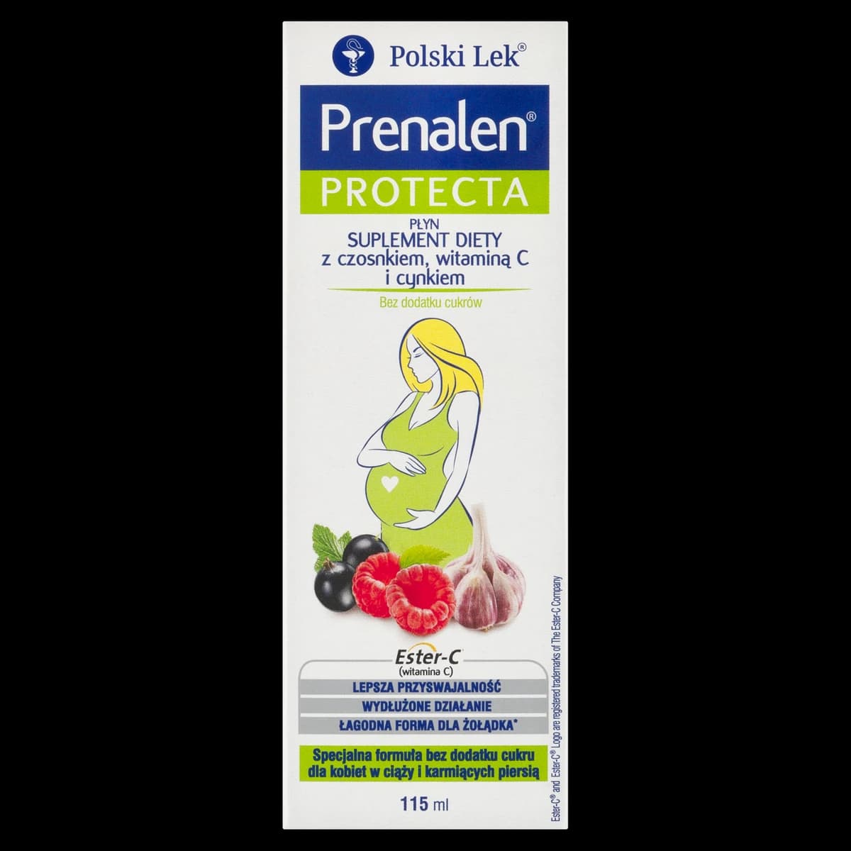 Prenalen Protecta płyn z czosnkiem witaminą C i cynkiem 115 ml