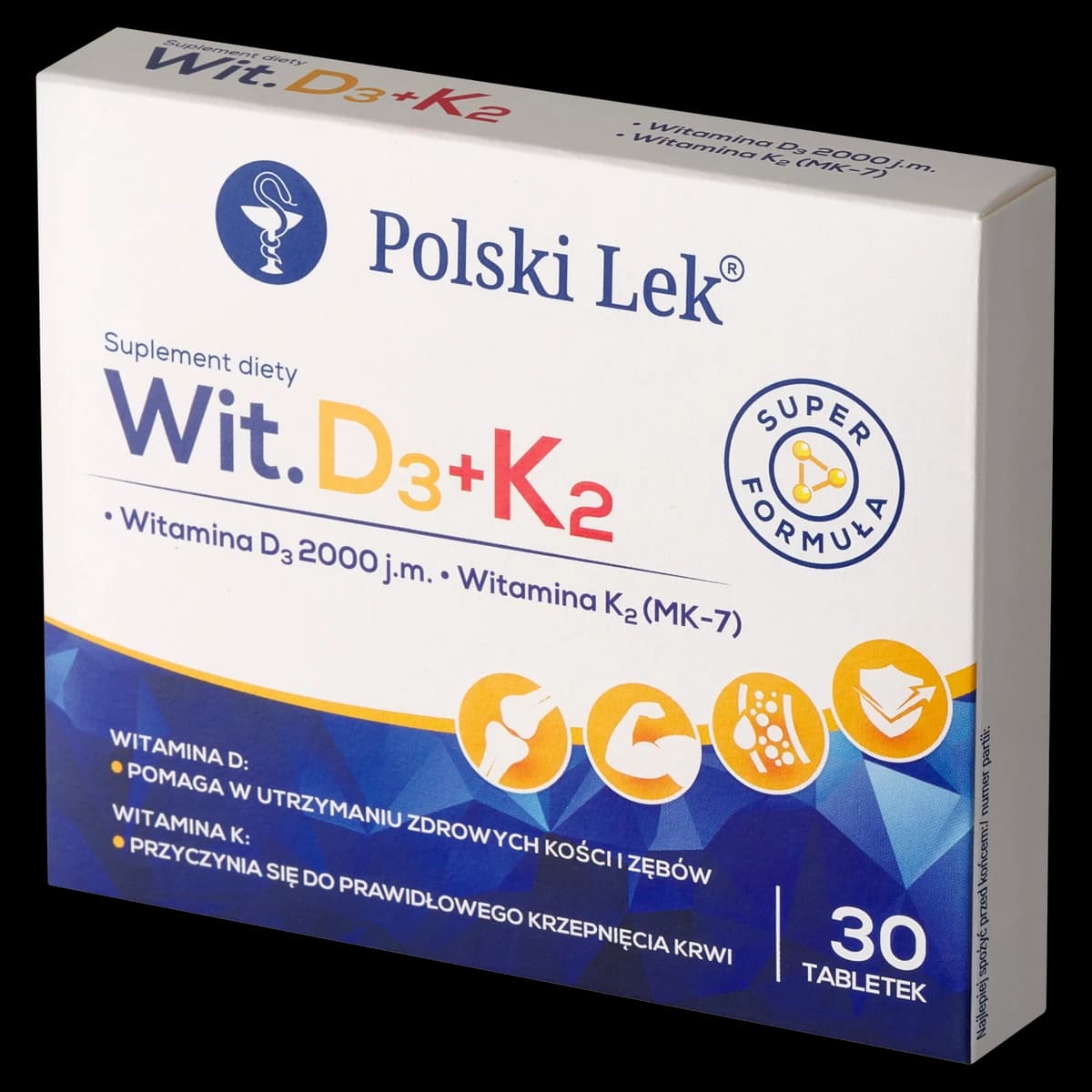 Wit. D₃ + K₂ 30 tabl.