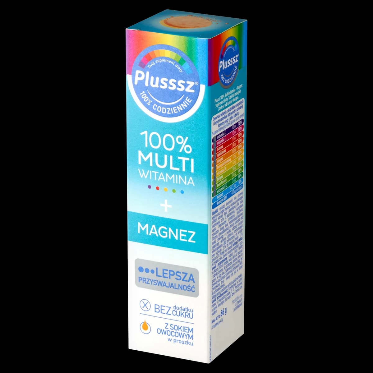 Plusssz 100% multiwitamina + magnez 20 tabl.