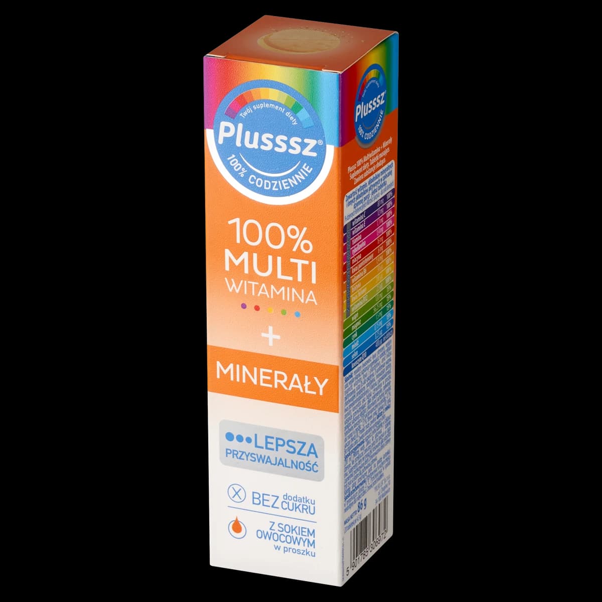 Plusssz 100% multiwitamina + minerały 20 tabl.