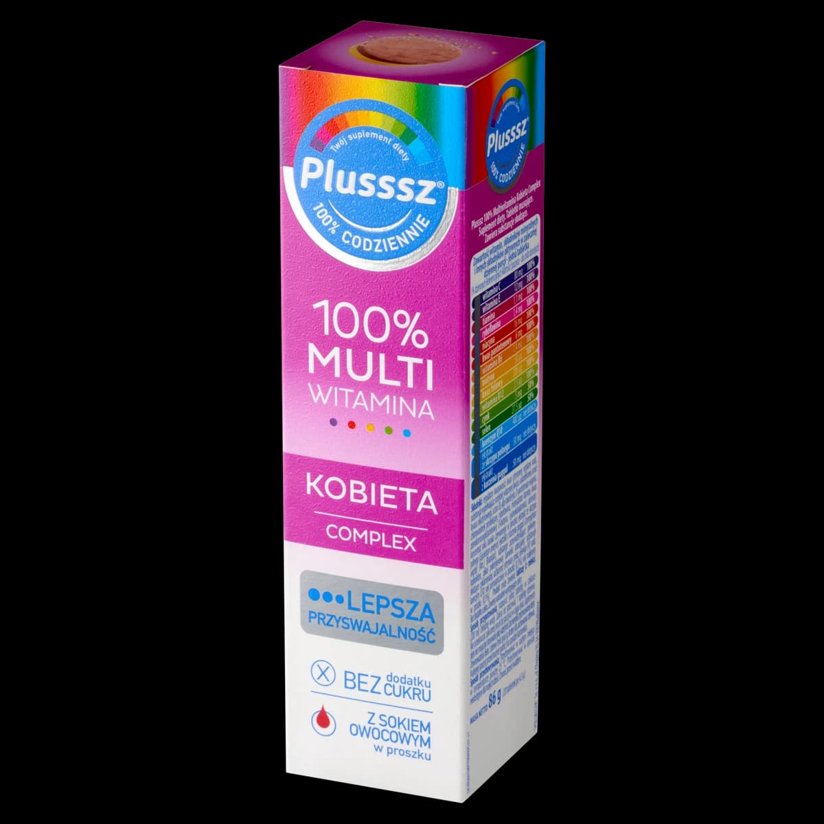 Plusssz 100% multiwitamina kobieta complex 20 tabl.