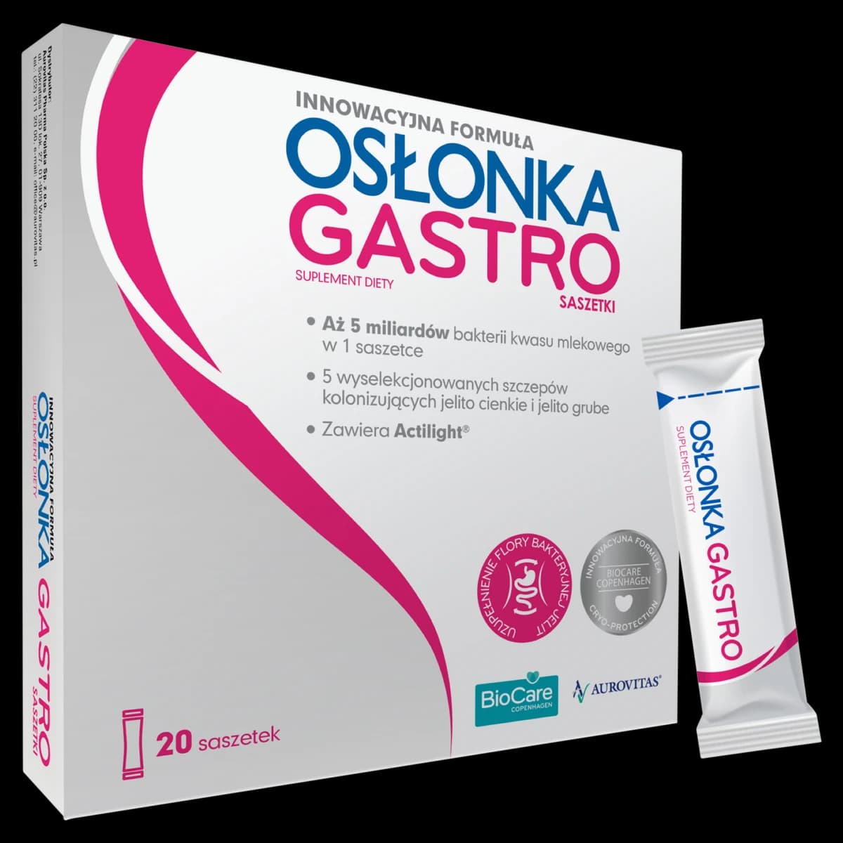 Osłonka Gastro 20 saszetek