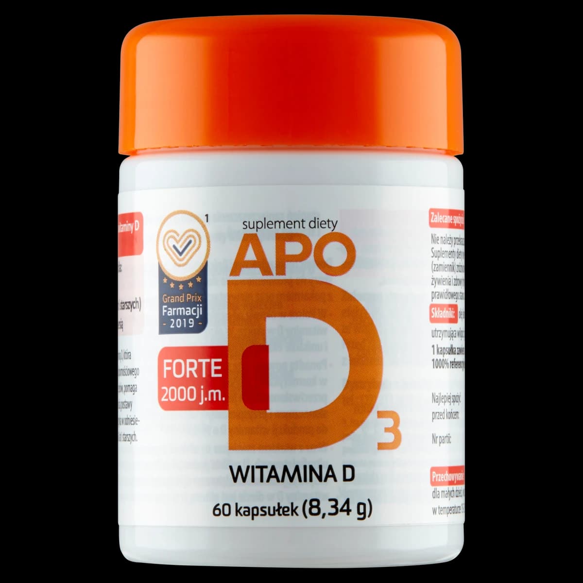 ApoD3 Forte 60 kapsułek