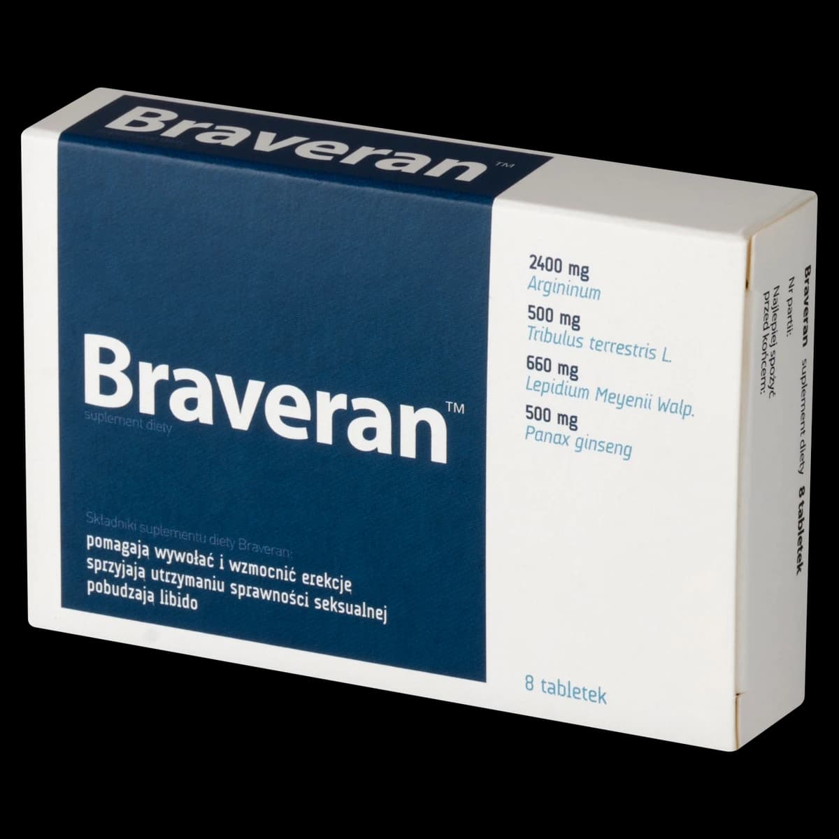 Braveran 8 tabletek