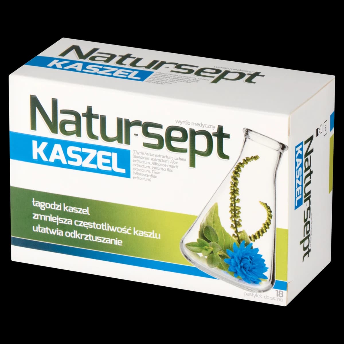 Natur-sept Kaszel 18 pastylek do ssania