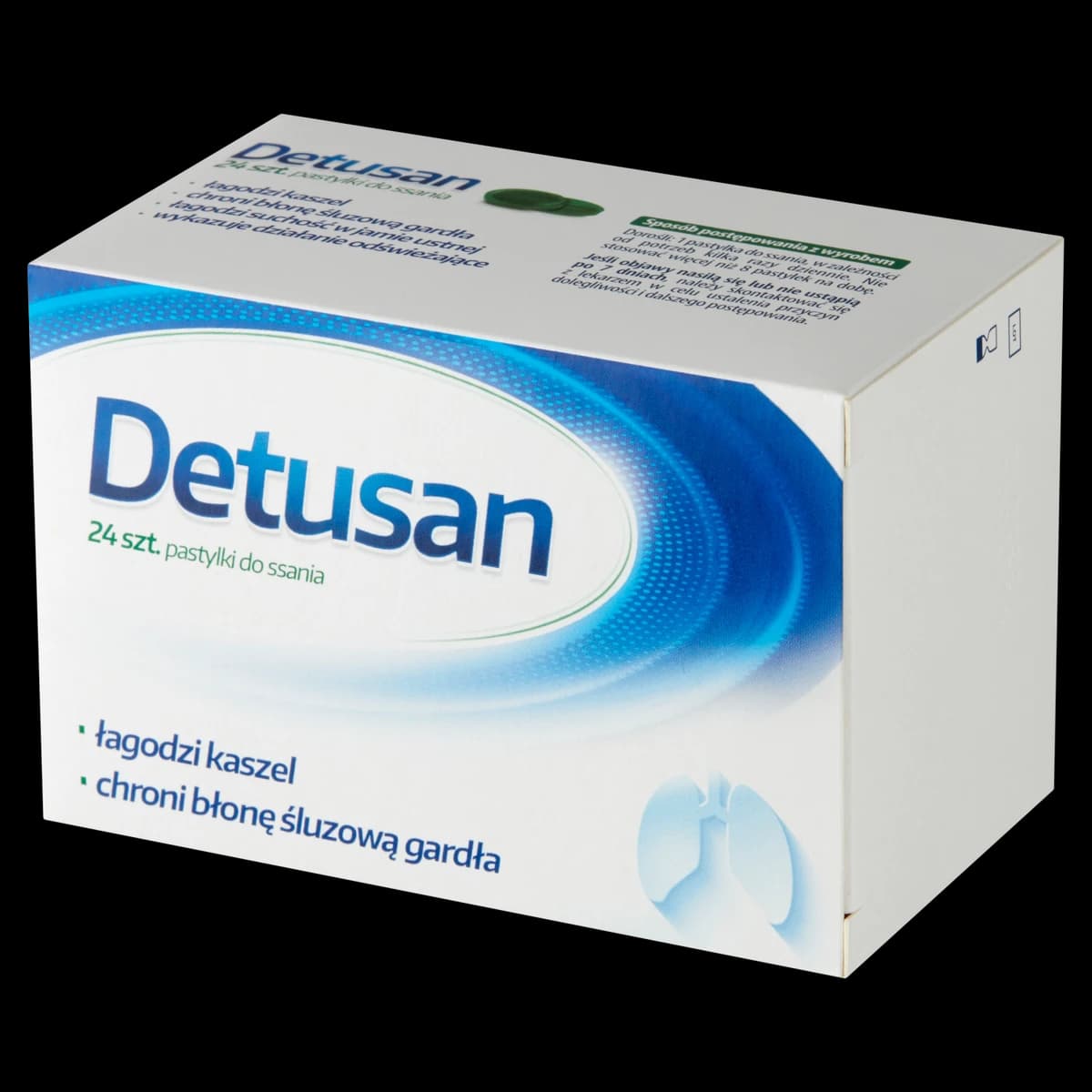 Detusan Pastylki do ssania 24 sztuki