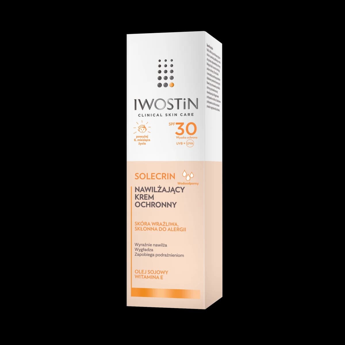 Iwostin Solecrin nawilżający krem ochronny SPF 30 50 ml