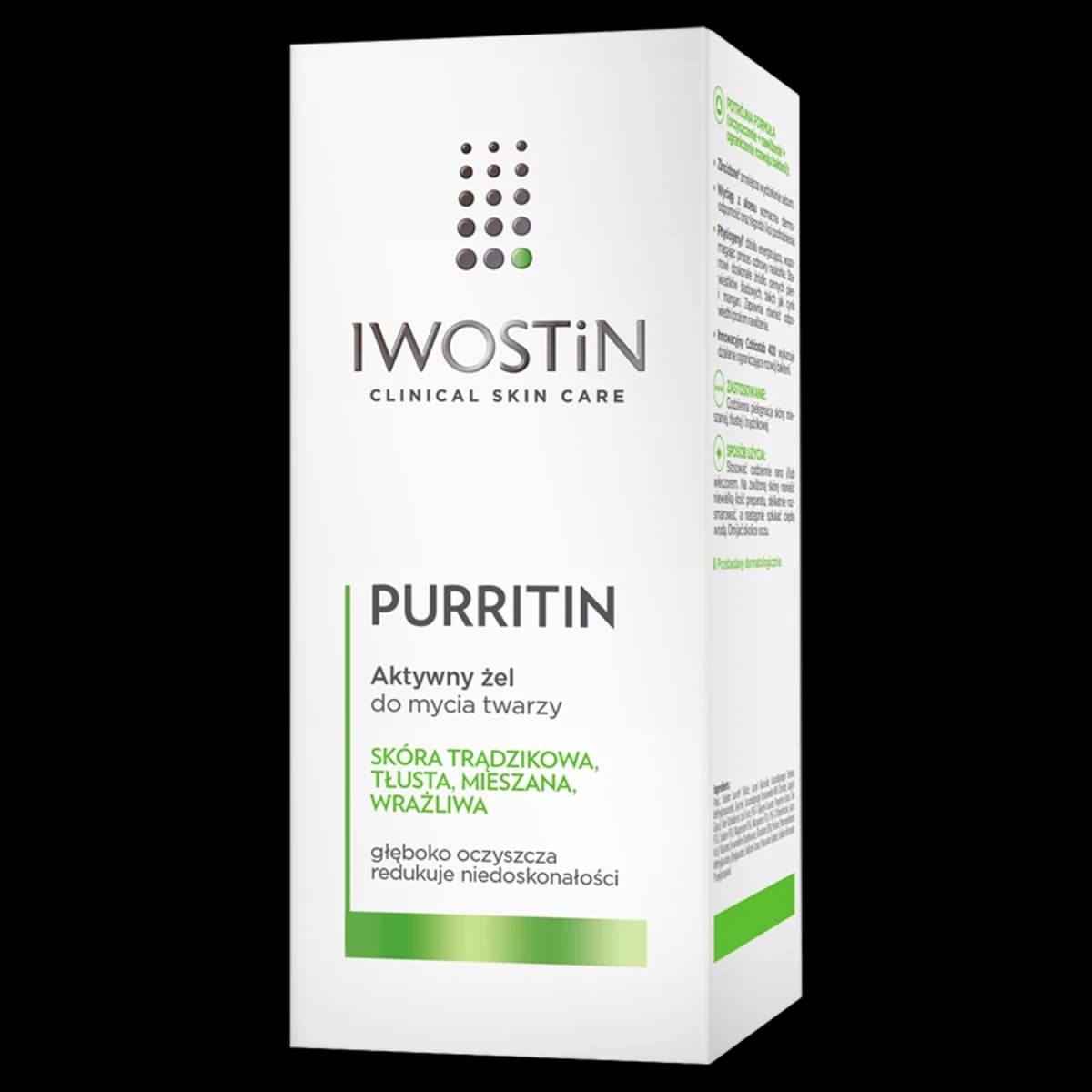 Iwostin Purritin aktywny żel do mycia twarzy 150 ml
