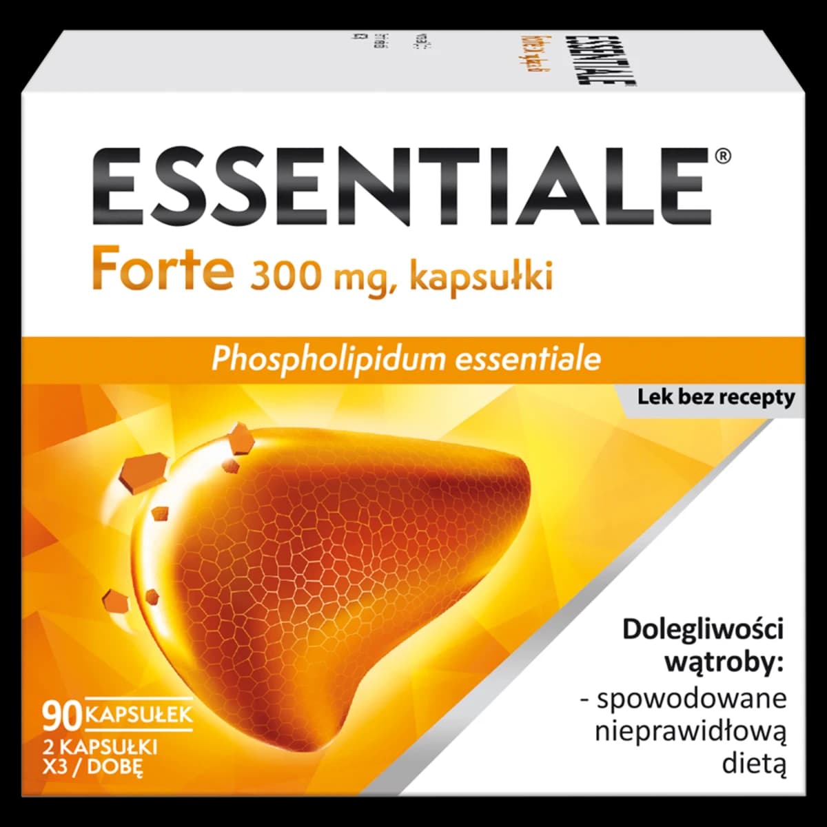 Essentiale Forte 300 mg 90 kapsułek