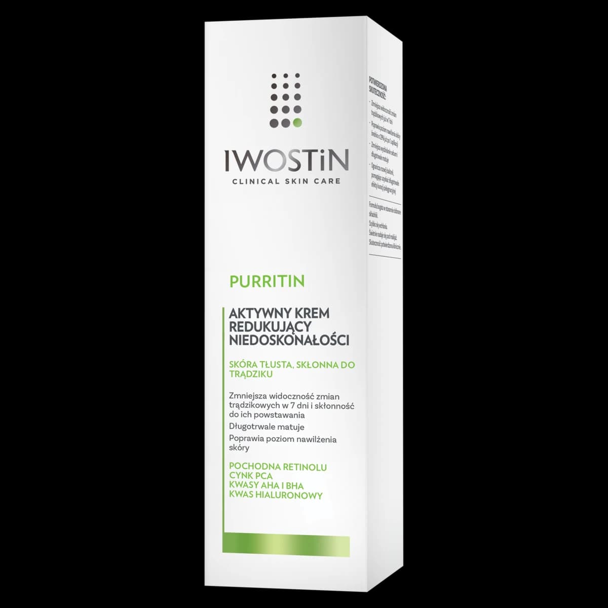 Iwostin Purritin aktywny krem redukujący niedoskonałości 40 ml