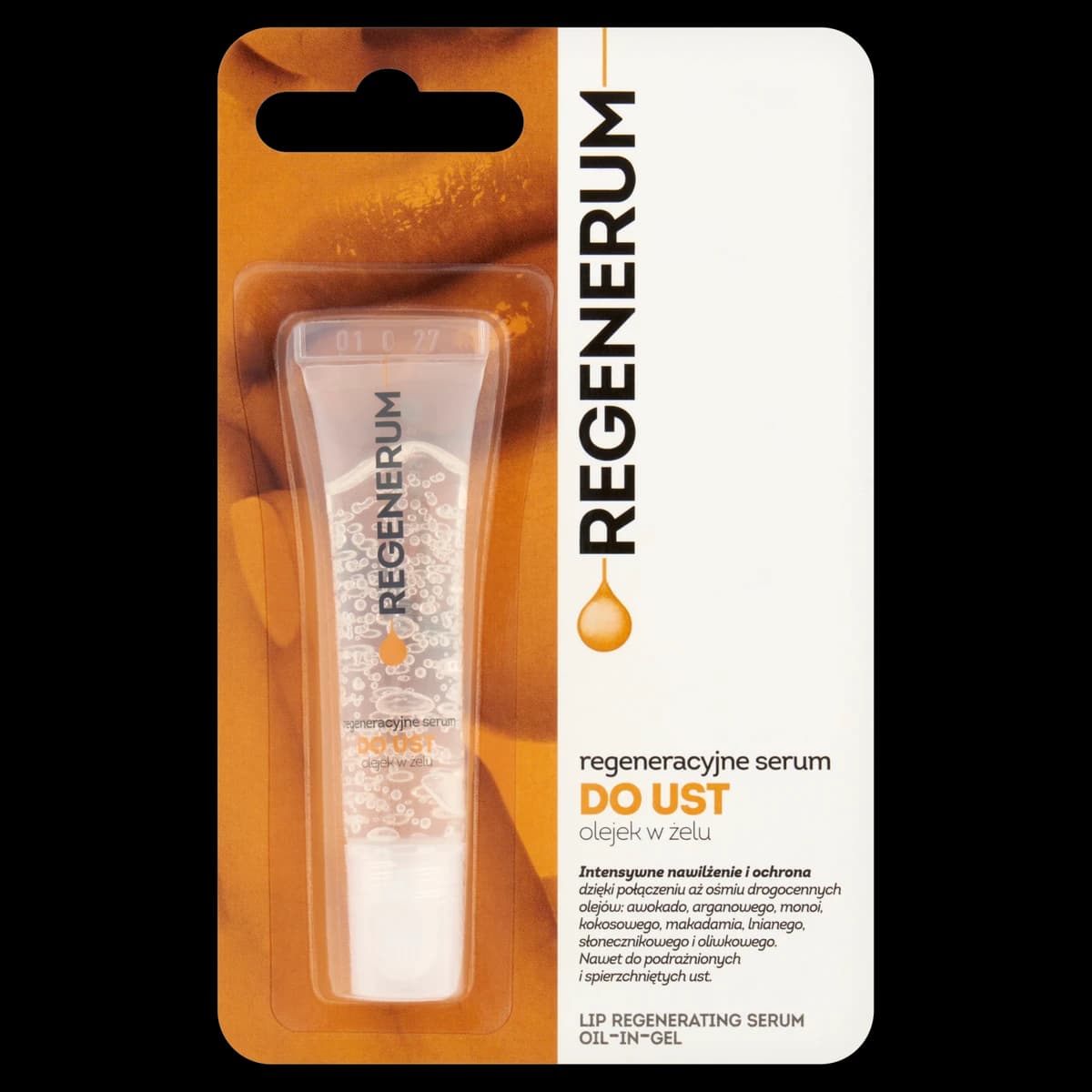 Regenerum regeneracyjne serum do ust olejek w żelu 7 g