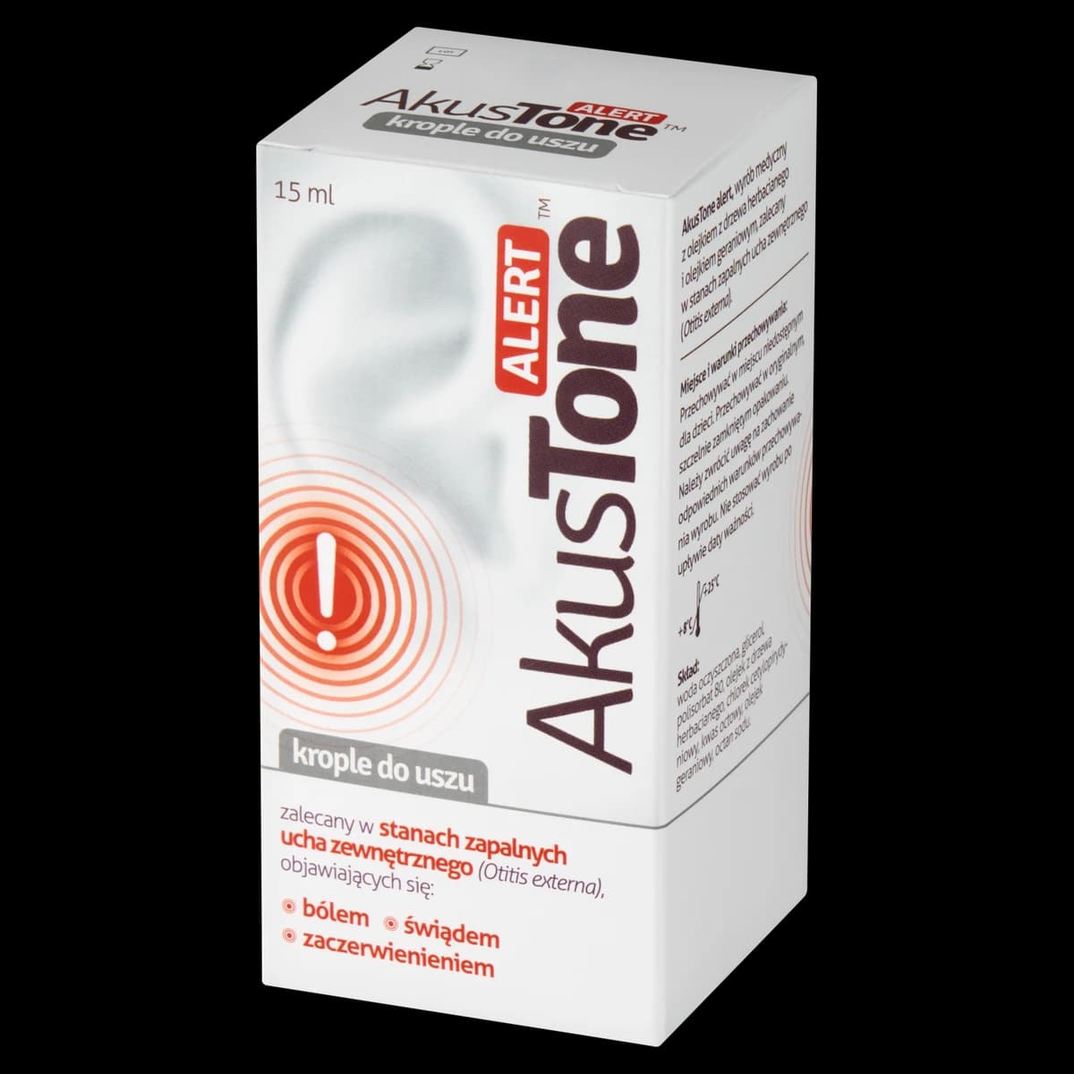 AkusTone Alert krople do uszu 15 ml